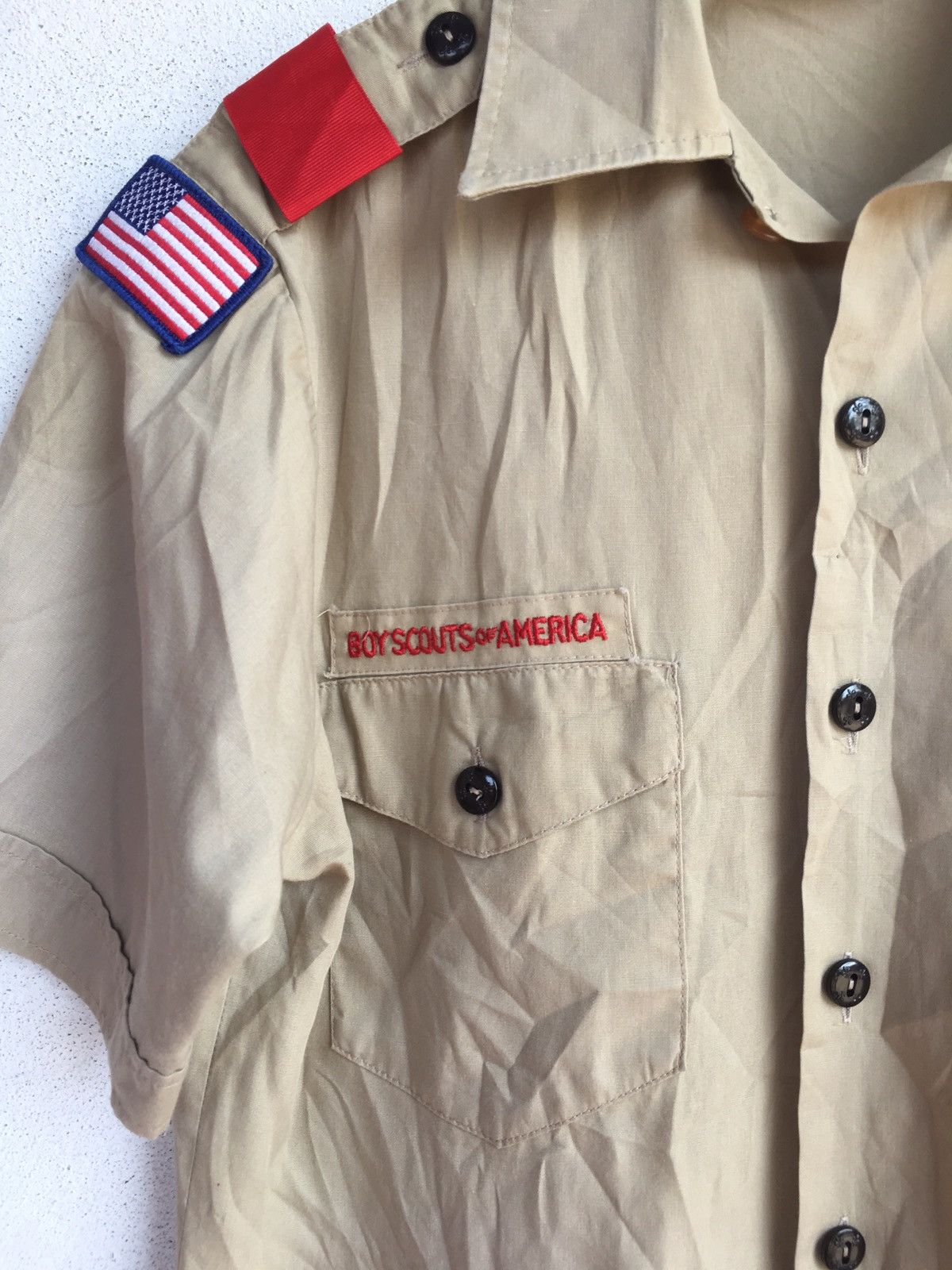 Vintage Vintage 80s Boy Scouts Of America Shirt Size US M / EU 48-50 / 2 - 3 Thumbnail