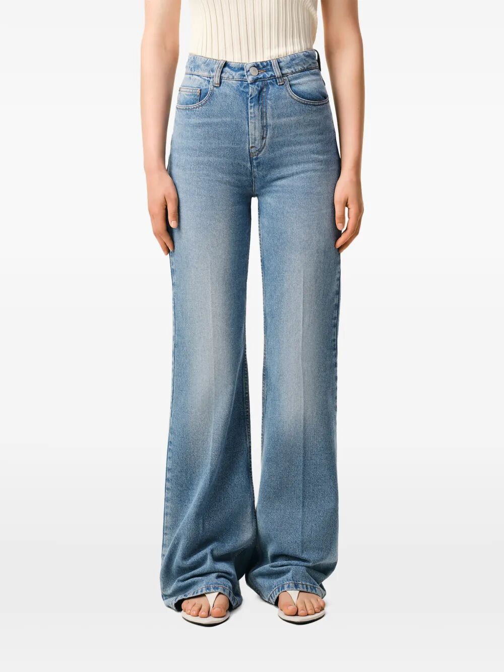 AMI "FLARE" FIT JEANS Size 29" - 4 Thumbnail