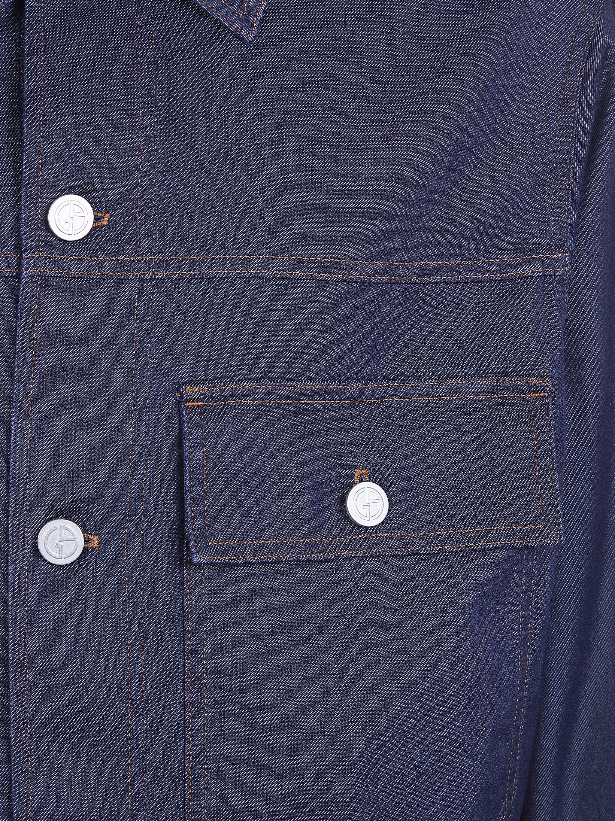 Giorgio Armani CLASSIC DENIM JACKET Size US M / EU 48-50 / 2 - 3 Thumbnail
