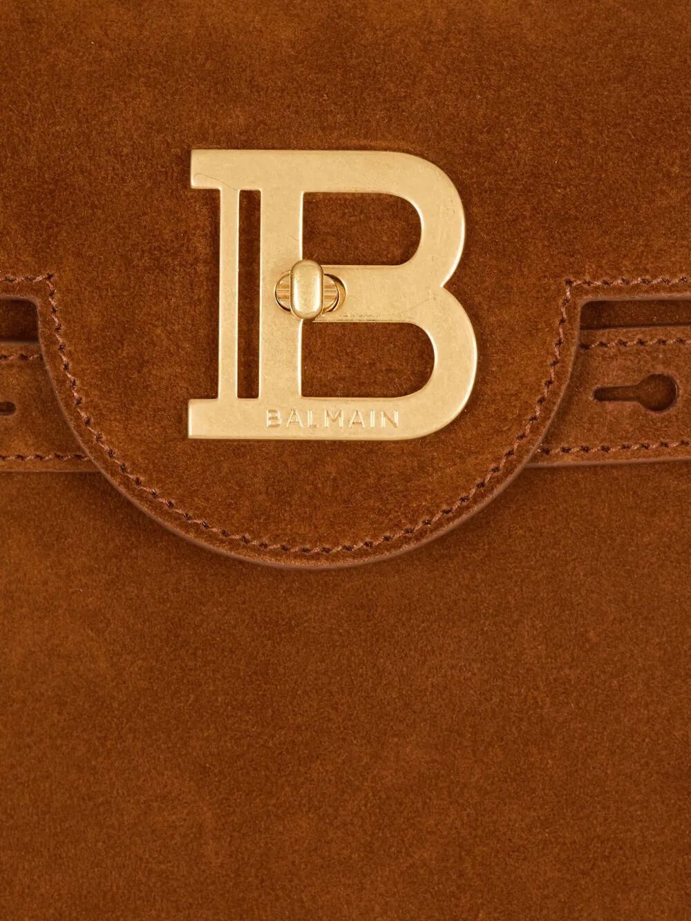 Balmain "BUZZ 23" SUEDE LEATHER BAG Size ONE SIZE - 2 Thumbnail