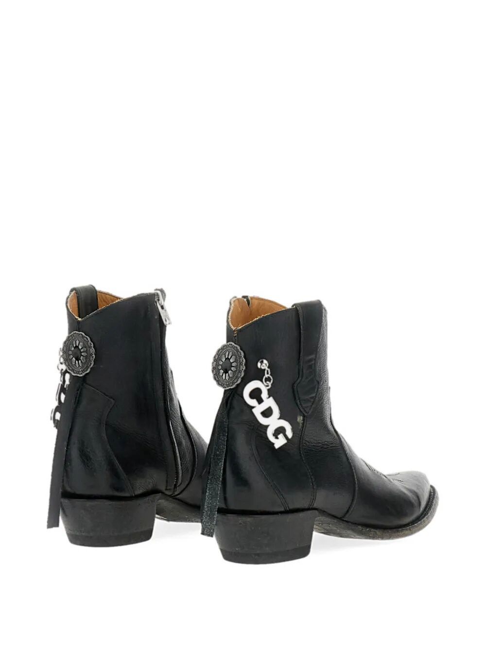 Comme des Garcons SHORT TEXANO BOOTS Size US 9 / IT 39 - 4 Thumbnail