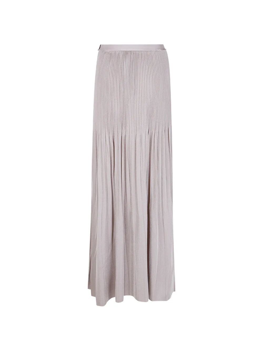 Giorgio Armani VISCOSE PLISSE LONG SKIRT Size 28" / US 6 / IT 42 - 4 Thumbnail
