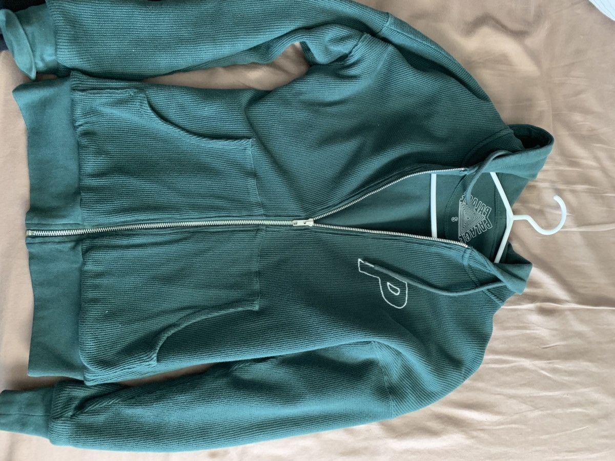 Palace Embroidered Zip Up Hoodie