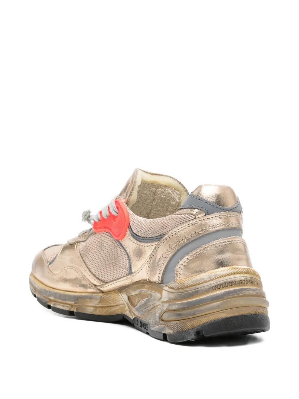 Golden Goose "RUNNING DAD" NEW NET AND LAMINATED UPPER LEATHER STAR LAMINATED SPUR DISTRESSED Size US 6 / IT 36 - 3 Thumbnail