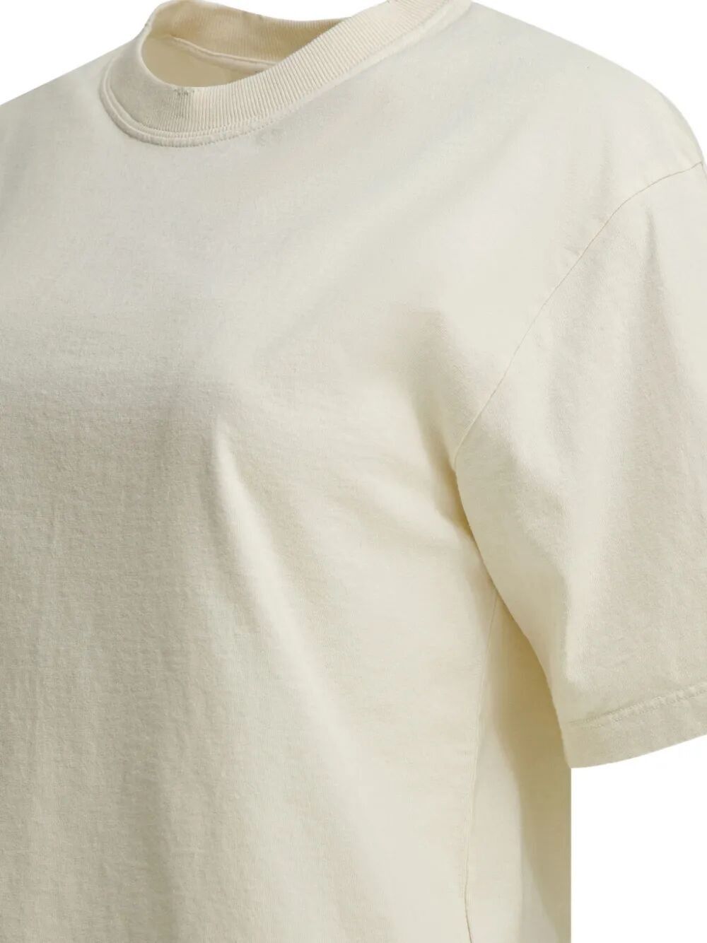 Golden Goose "W`S" BOXI T-SHIRT COTTON JERSEY LOGO PATCH Size S / US 4 / IT 40 - 4 Thumbnail