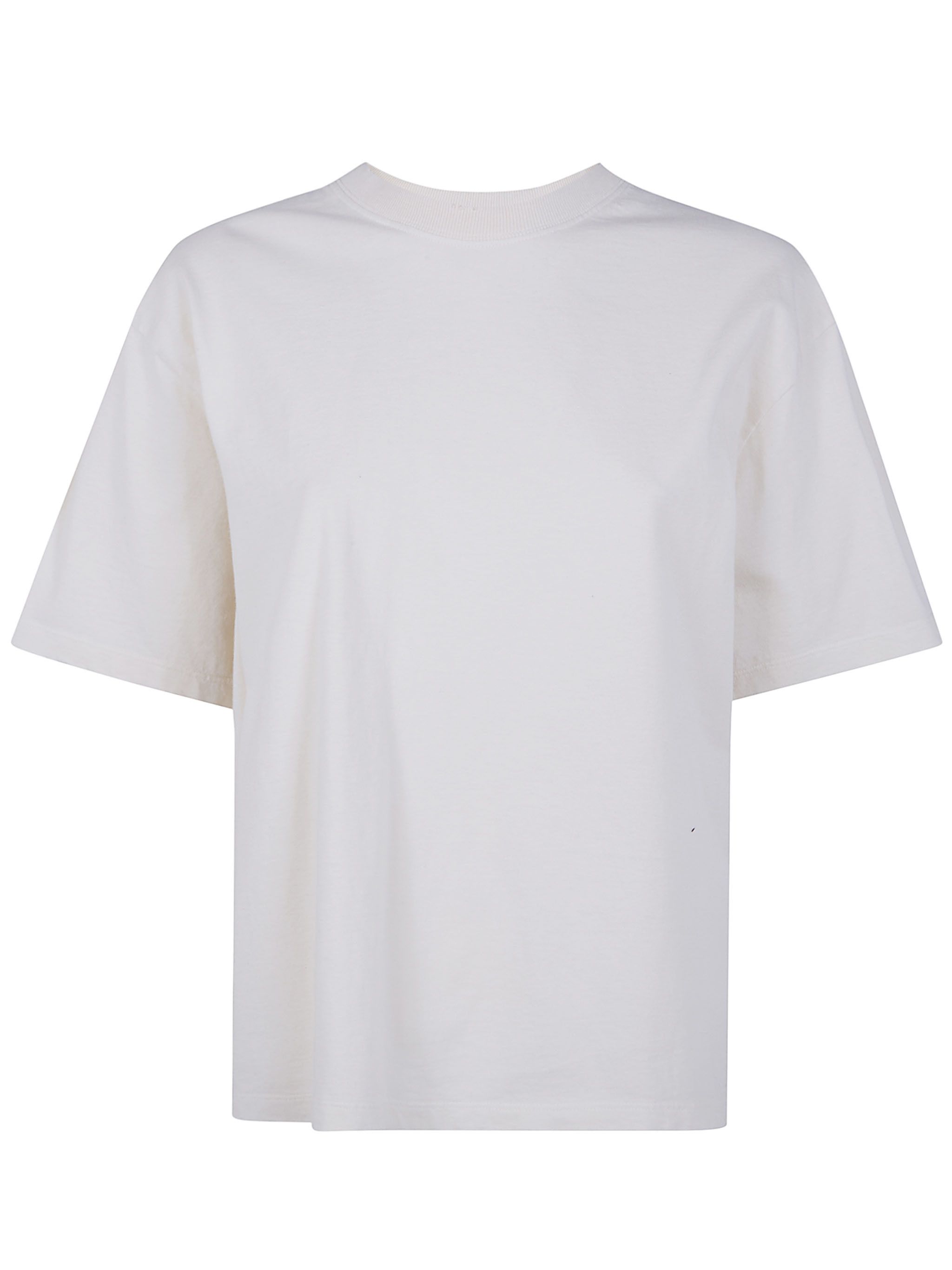 Golden Goose "W`S" BOXI T-SHIRT COTTON JERSEY LOGO PATCH Size S / US 4 / IT 40 - 5 Thumbnail