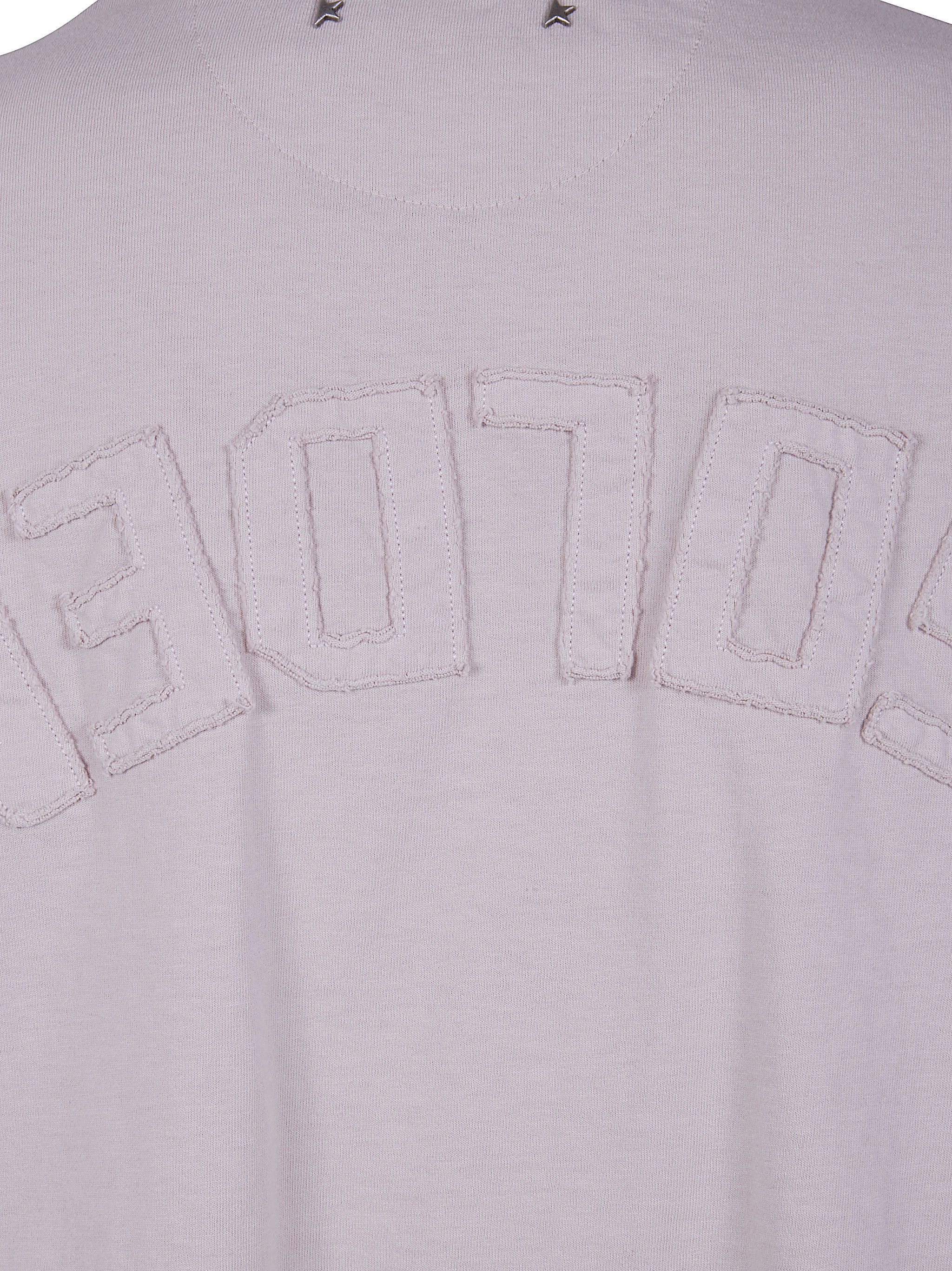 Golden Goose "W`S" BOXI T-SHIRT COTTON JERSEY LOGO PATCH Size L / US 10 / IT 46 - 7 Thumbnail