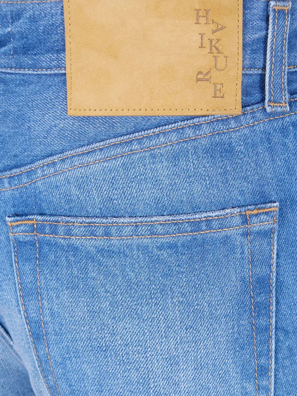 Haikure "FLORA" SHORT LENGTH REAL BLUE Size 24" / US 00 / IT 34 - 6 Thumbnail