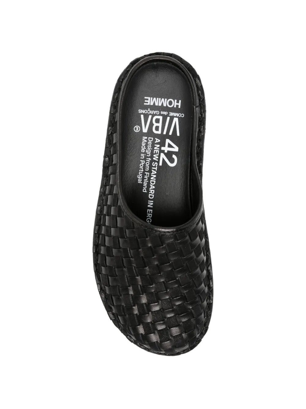 Comme des Garcons Homme BRAIDED SLIPPERS Size US 10 / EU 43 - 3 Thumbnail