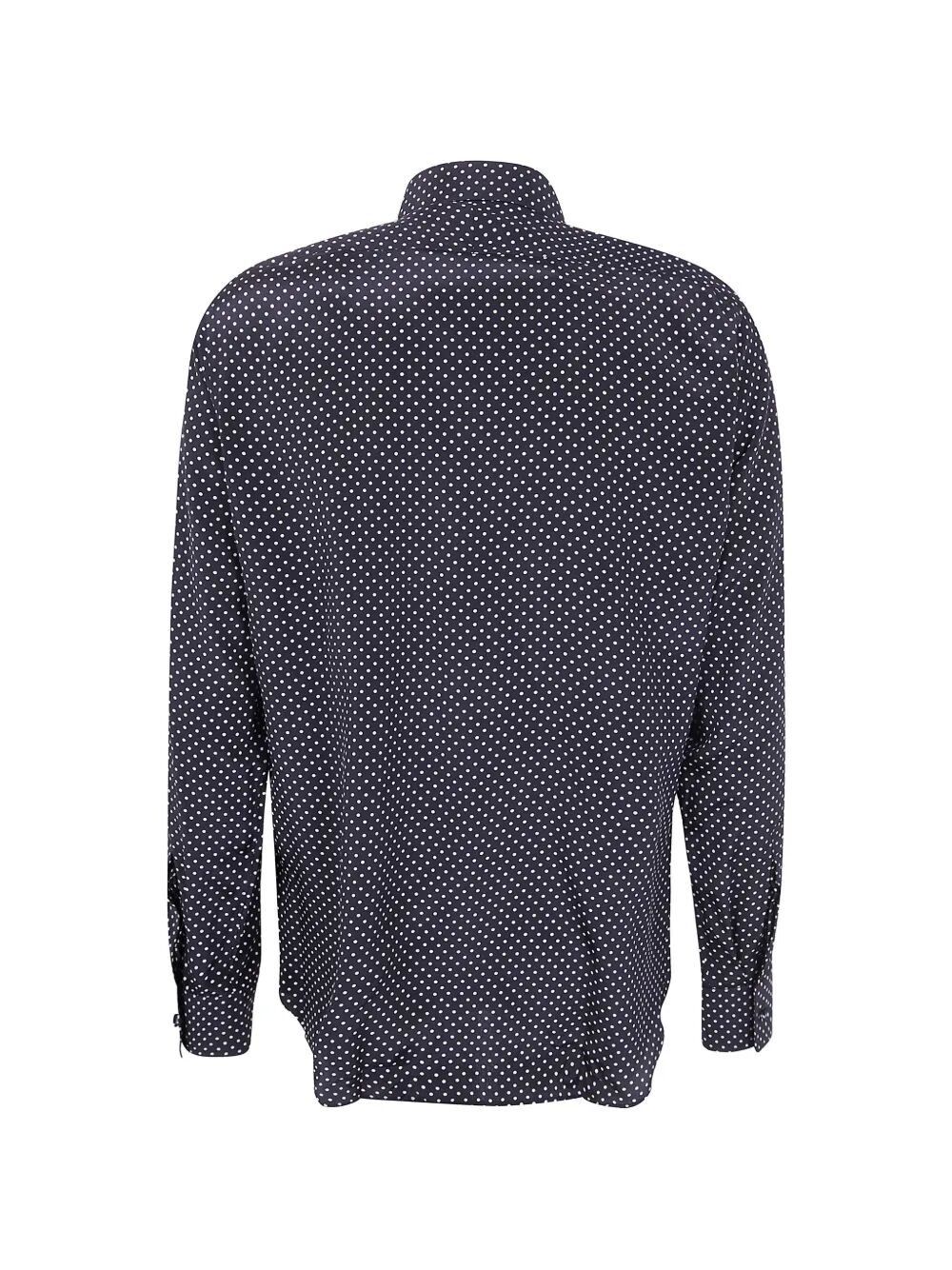 Tom Ford CREPE DE CHINE POLKA DOT CLASSIC FIT SHIRT Size US XL / EU 56 / 4 - 5 Thumbnail