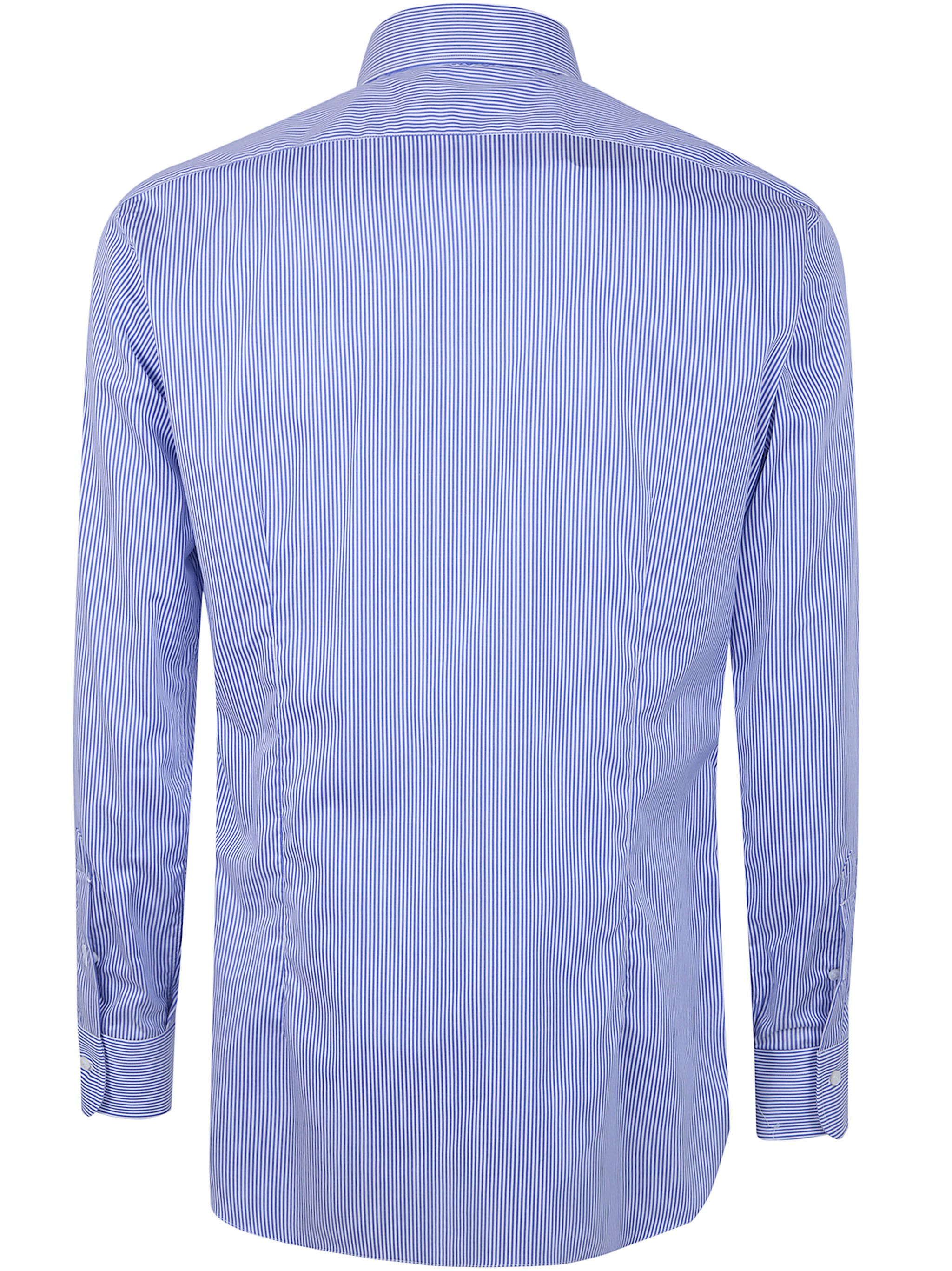 Barba Napoli CLASSIC COTTON TWILL "STRIGHT BACCHETTA" SHIRT Size US L / EU 52-54 / 3 - 2 Thumbnail