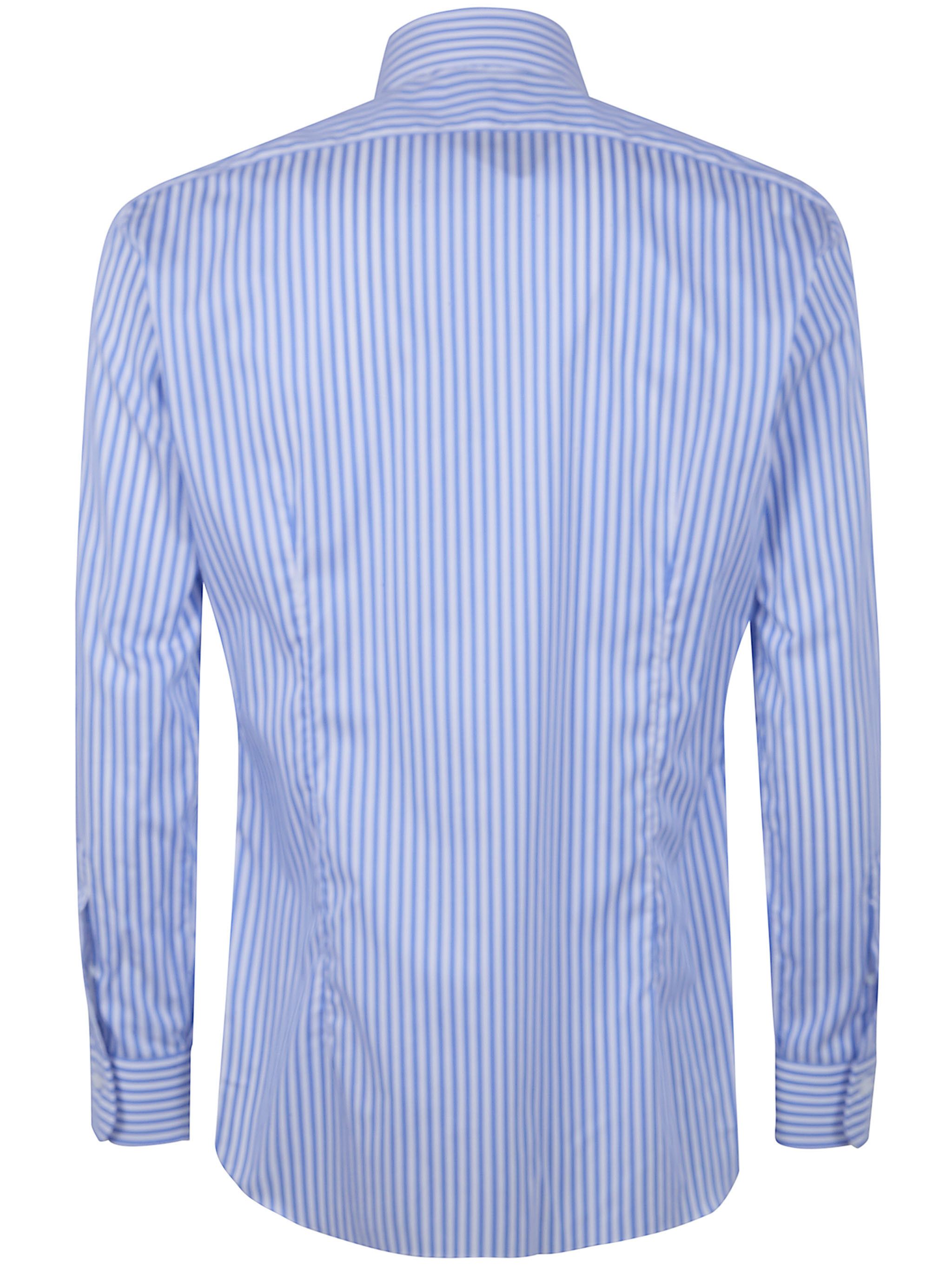 Barba Napoli CLASSIC POPELINE STRIPES SHIRT Size US XXL / EU 58 / 5 - 2 Thumbnail