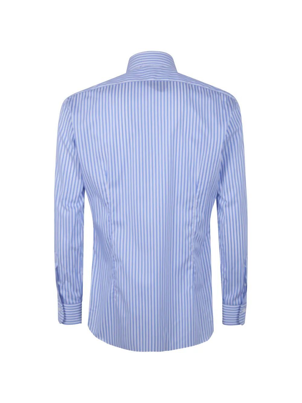 Barba Napoli CLASSIC POPELINE STRIPES SHIRT Size US XXL / EU 58 / 5 - 6 Thumbnail