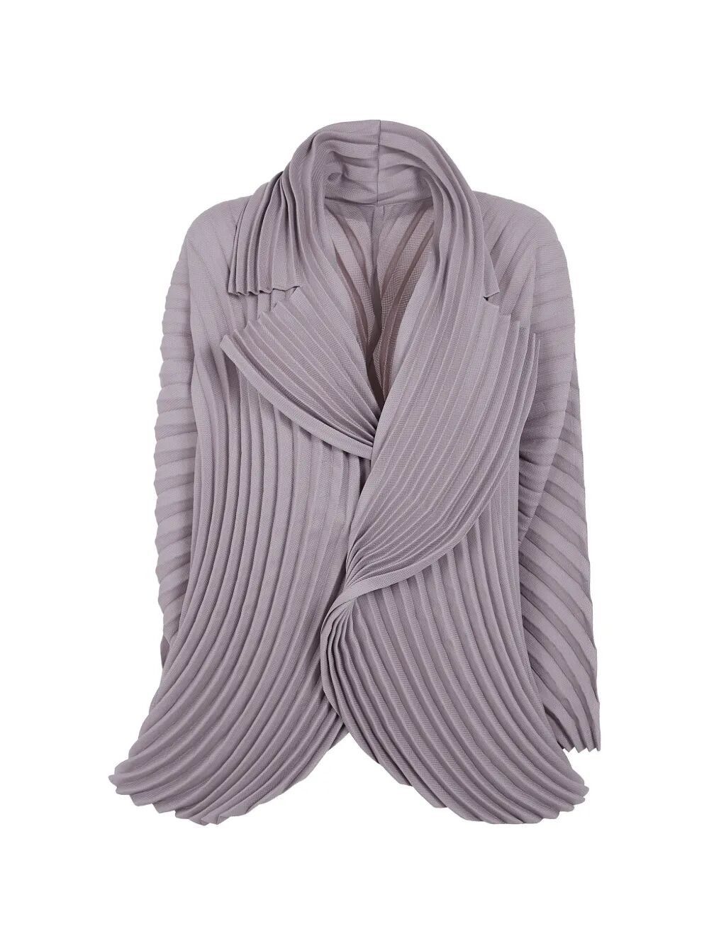 Issey Miyake "CIRCLE PLEATS PB" VOLUME JACKET Size M / US 6-8 / IT 42-44 - 4 Thumbnail
