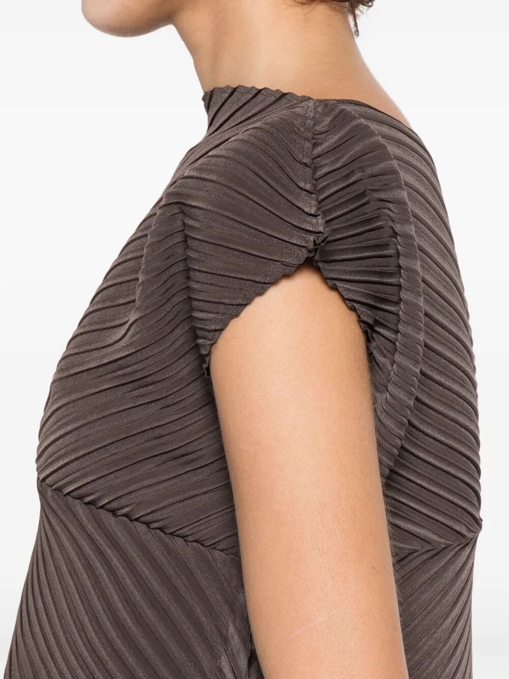 Issey Miyake "PLASTER PLEATS SOLID" VOLUME SHIRT Size M / US 6-8 / IT 42-44 - 3 Thumbnail