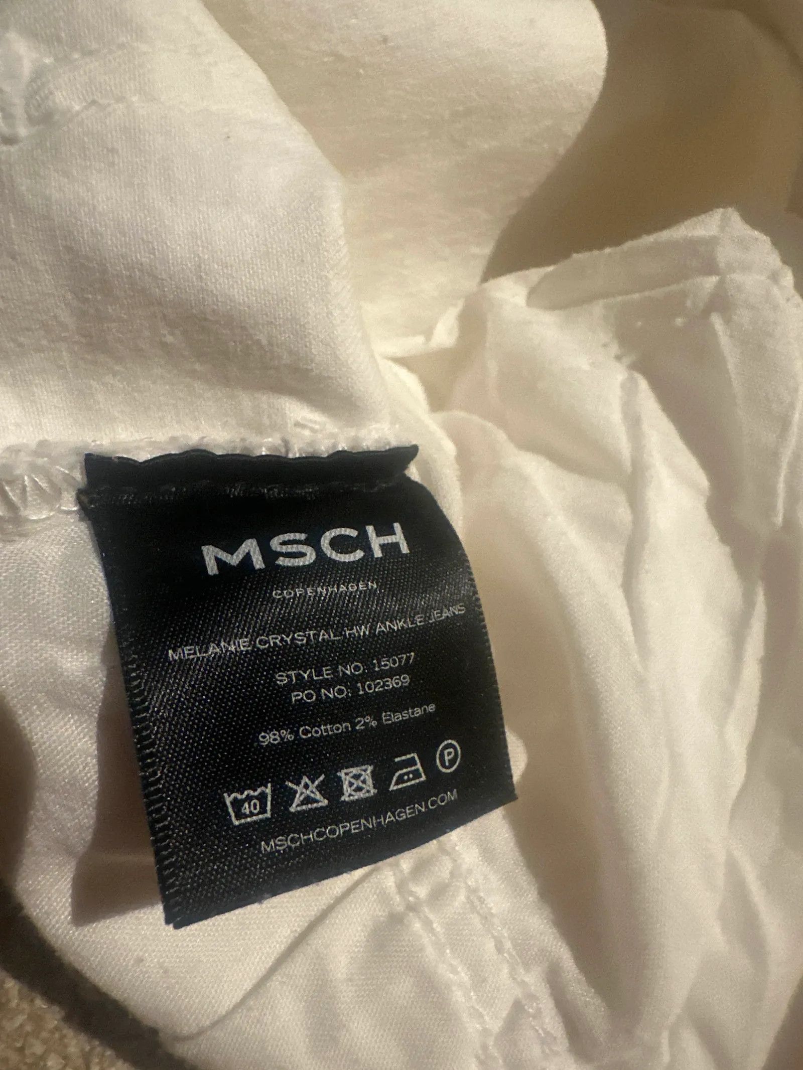 Moss MSCH Jeans Size 30" / US 8 / IT 44 - 3 Thumbnail