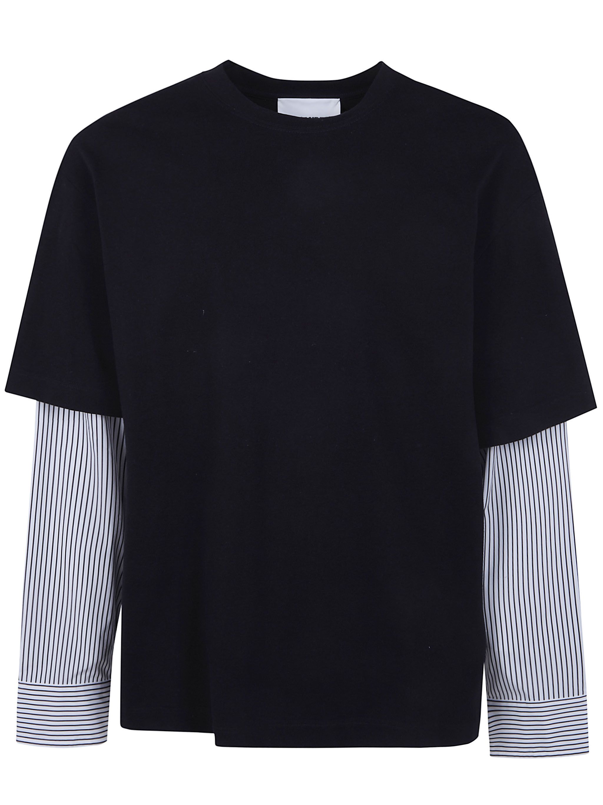 Jil Sander CREWNECK LONG SLEEVES CLASSIC T-SHIRT Size US L / EU 52-54 / 3 - 4 Thumbnail