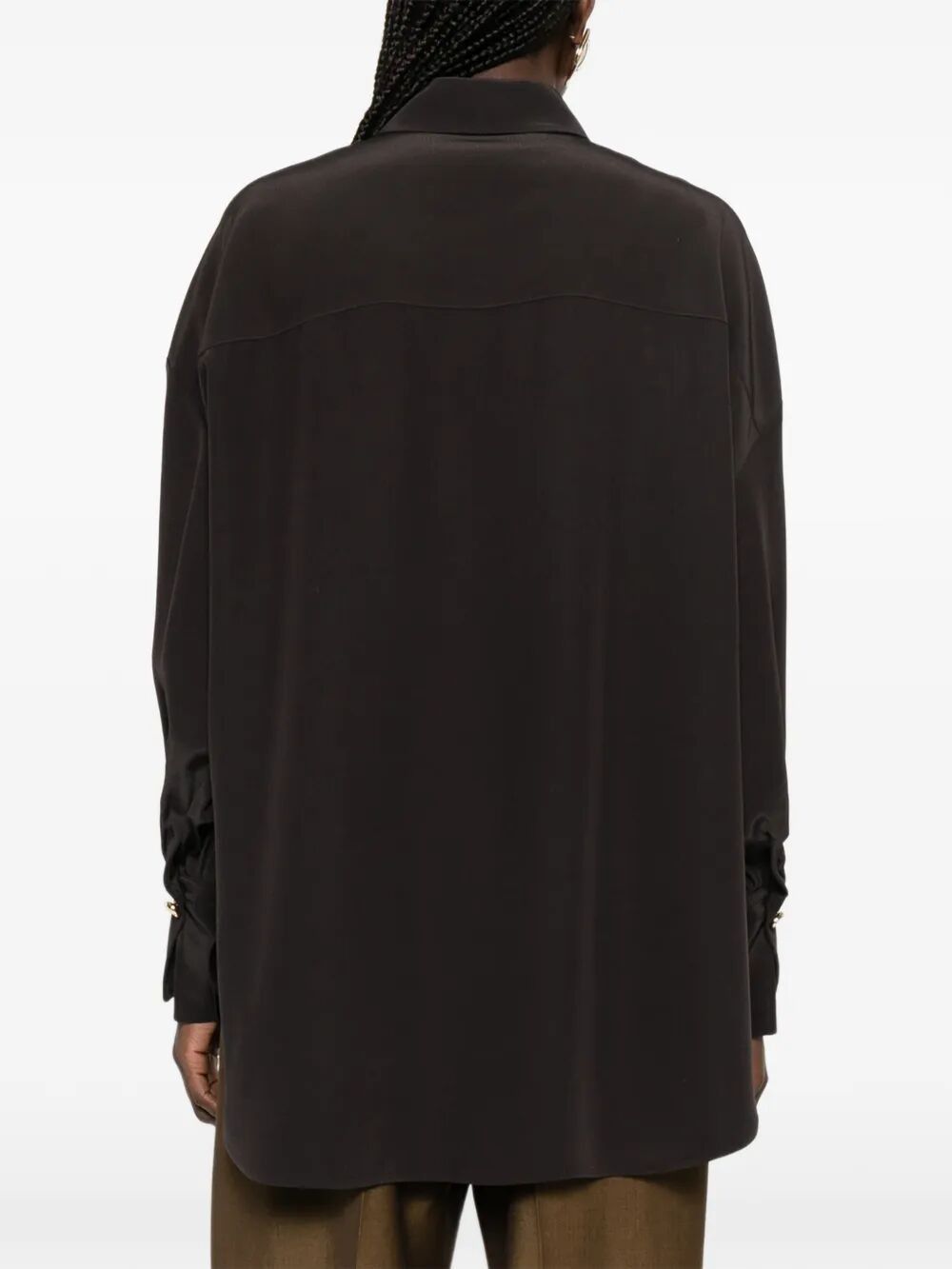 Joseph "CAMILIA" BLOUSE SATIN TWILL Size S / US 4 / IT 40 - 5 Thumbnail