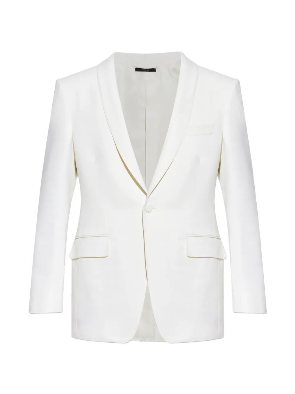 Tom Ford WOOL SILK SHARP FAILLE SLIM SHAWL LAPEL JACKET Size US L / EU 52-54 / 3 - 4 Thumbnail