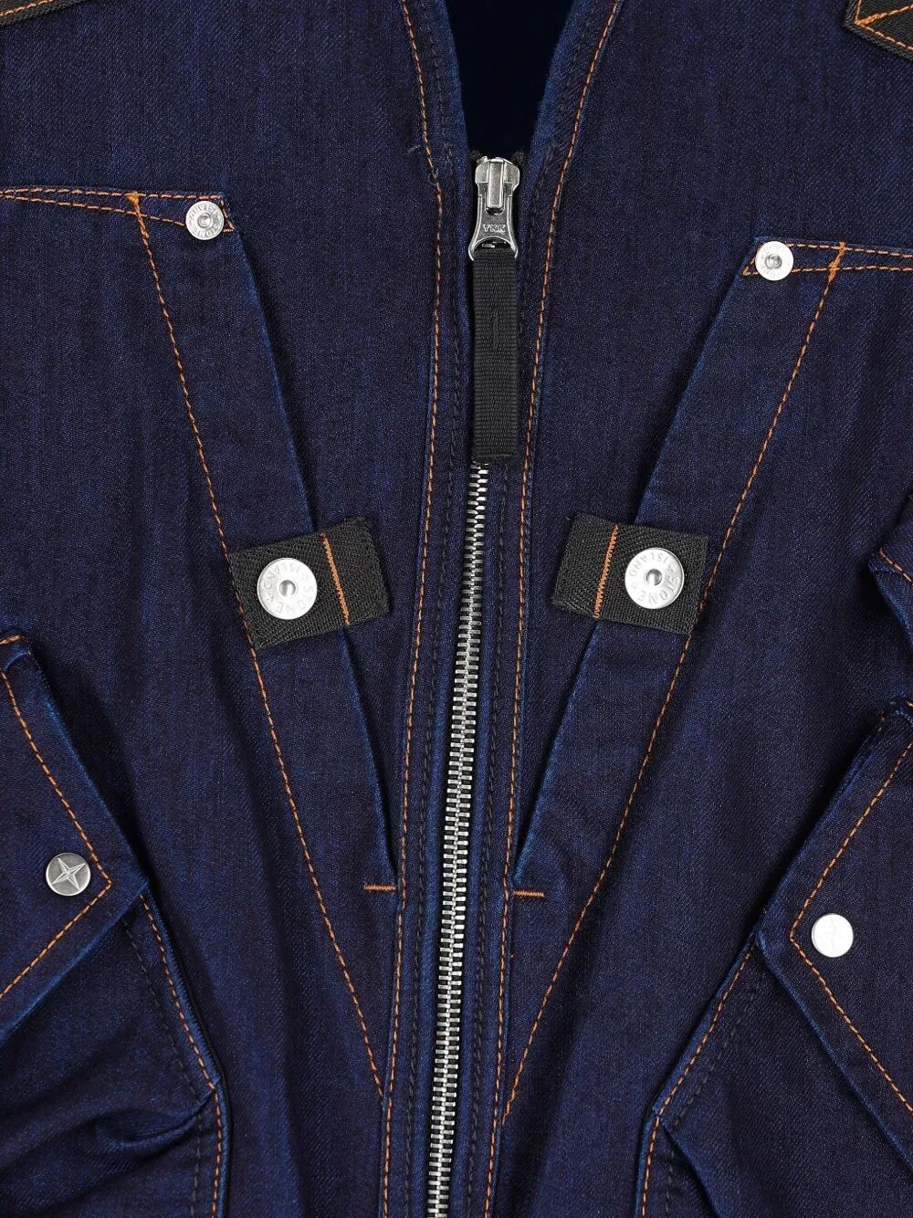Stone Island SLEEVES LESS DENIM JACKET Size US M / EU 48-50 / 2 - 7 Thumbnail
