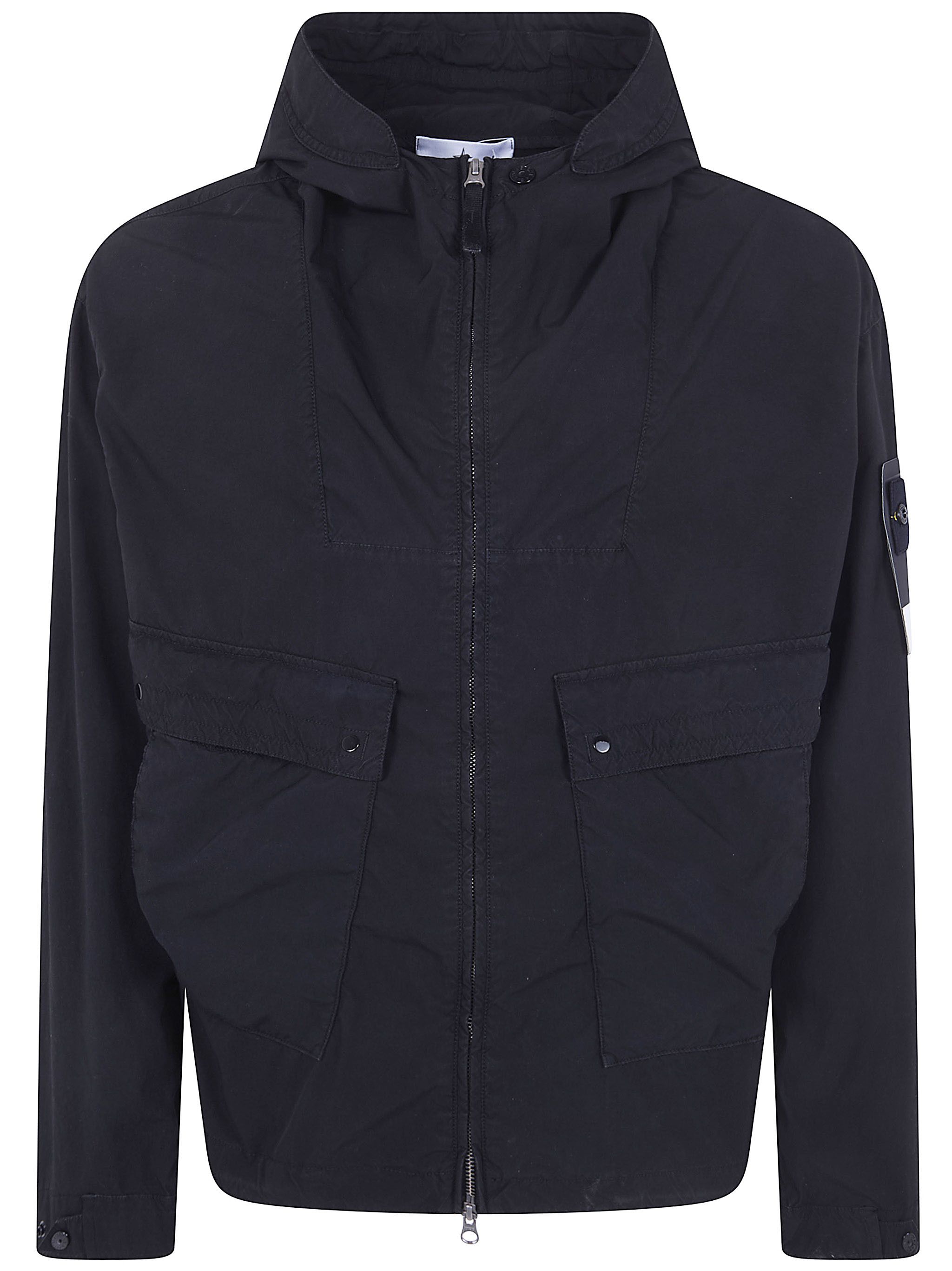 Stone Island "SHORT PARKA" JACKET Size US L / EU 52-54 / 3 - 3 Thumbnail