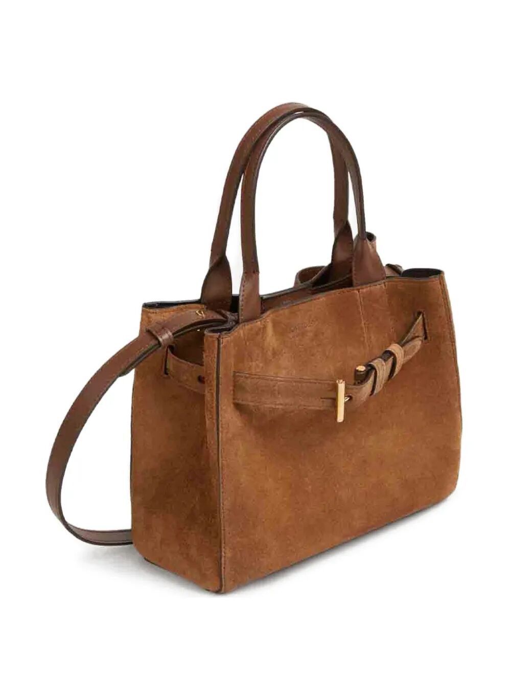 Tom Ford SUEDE CALF SMOOTH CALF SMALL TOTE Size ONE SIZE - 2 Thumbnail