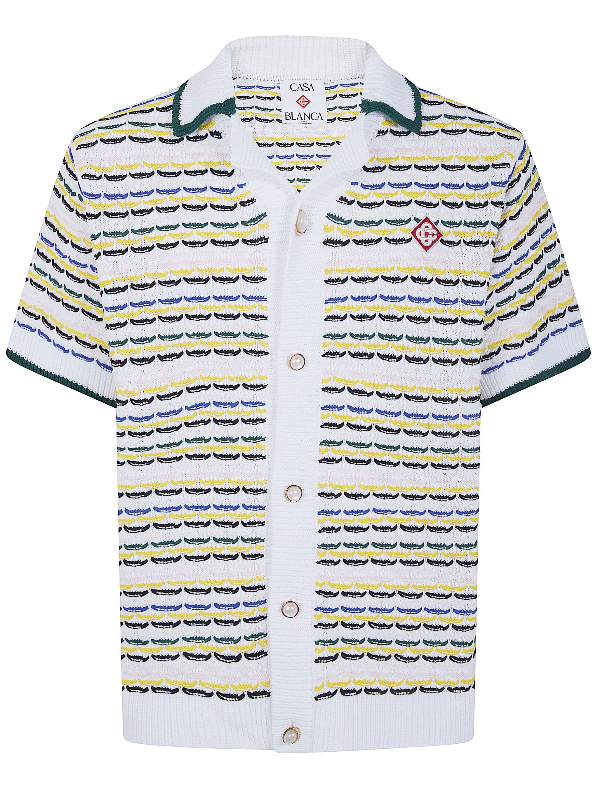 Casablanca "TUCK STITCH" SHIRT Size US XXL / EU 58 / 5 - 6 Thumbnail