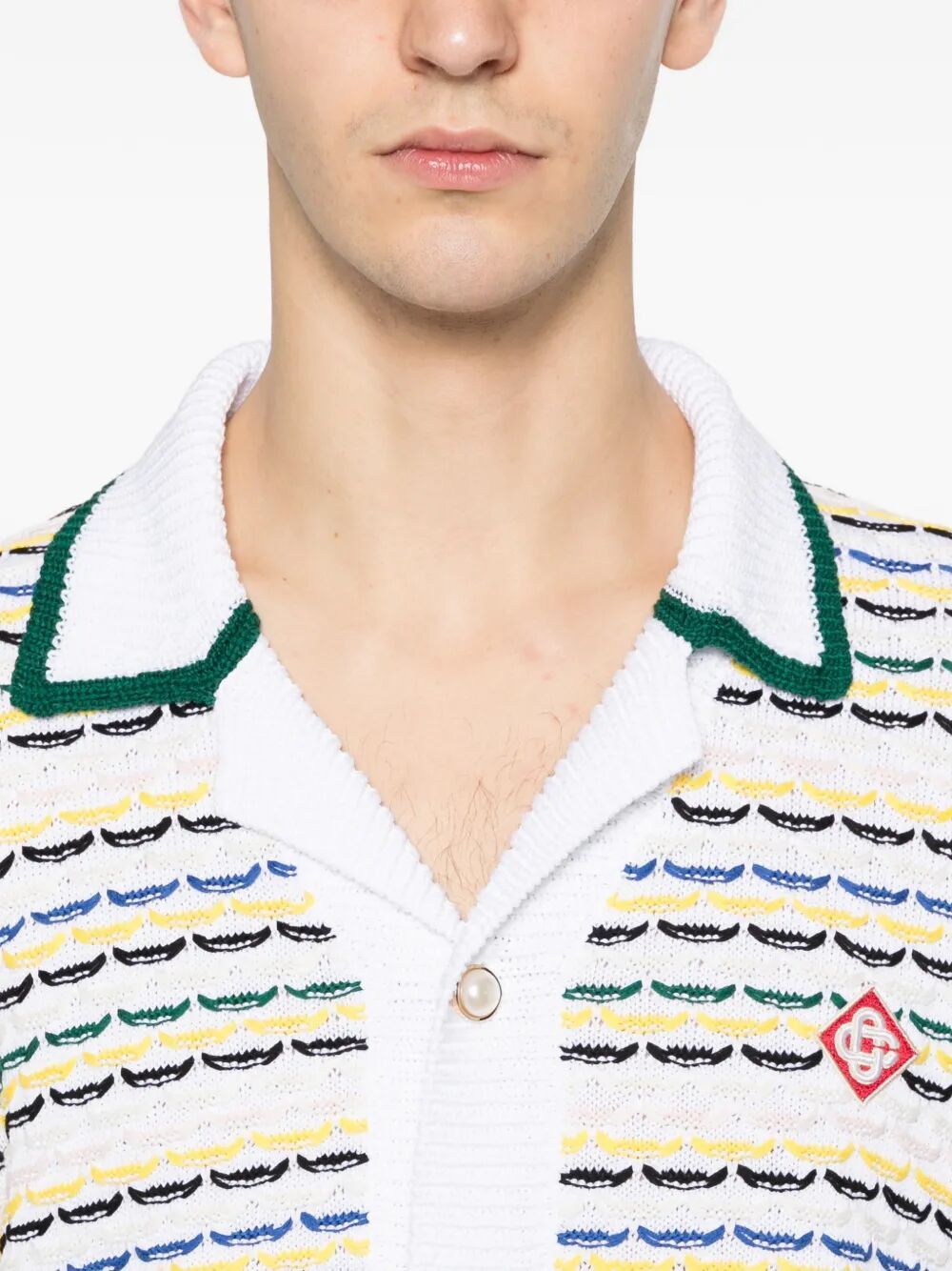 Casablanca "TUCK STITCH" SHIRT Size US XXL / EU 58 / 5 - 2 Thumbnail