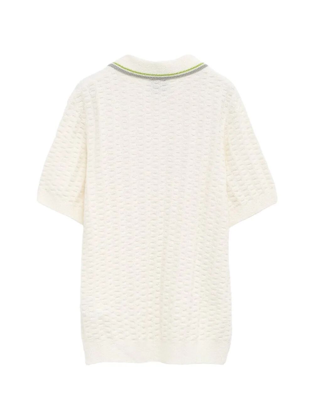 Casablanca "TENNIS BOUCLE" POLO SHIRT Size US L / EU 52-54 / 3 - 3 Thumbnail