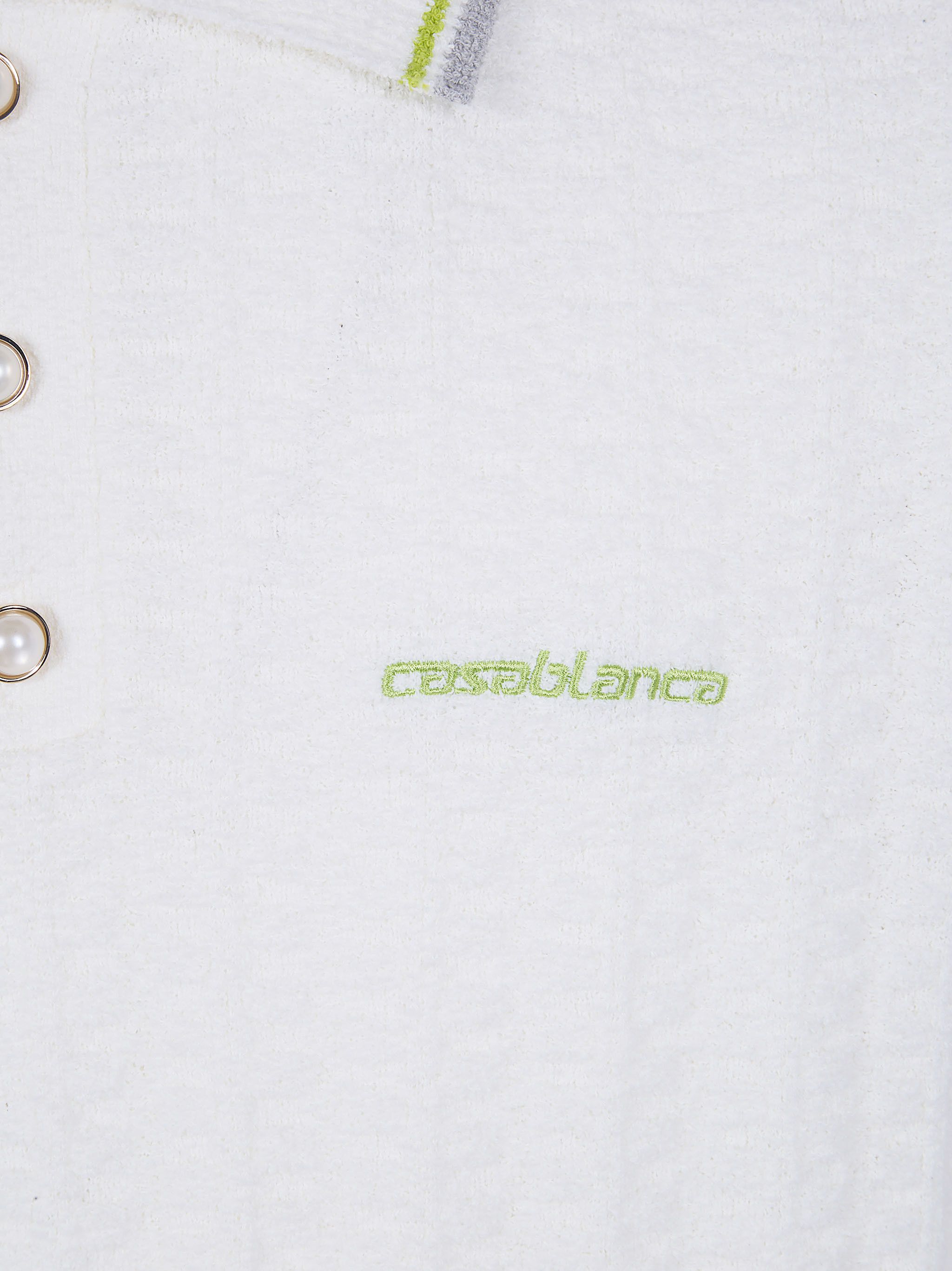 Casablanca "TENNIS BOUCLE" POLO SHIRT Size US S / EU 44-46 / 1 - 6 Thumbnail