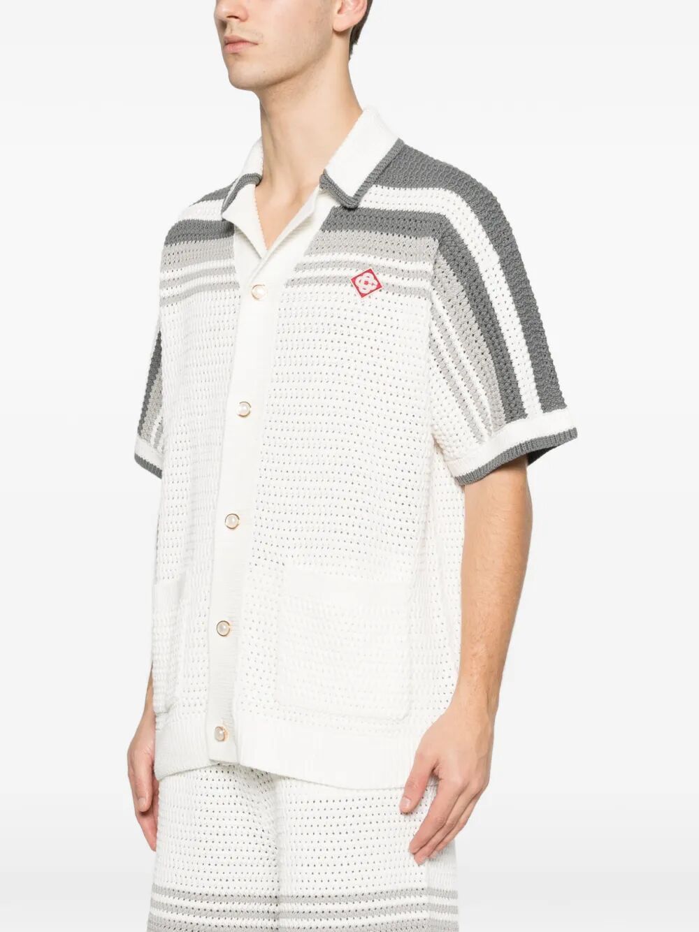 Casablanca "CROCHET" SHIRT Size US L / EU 52-54 / 3 - 2 Thumbnail