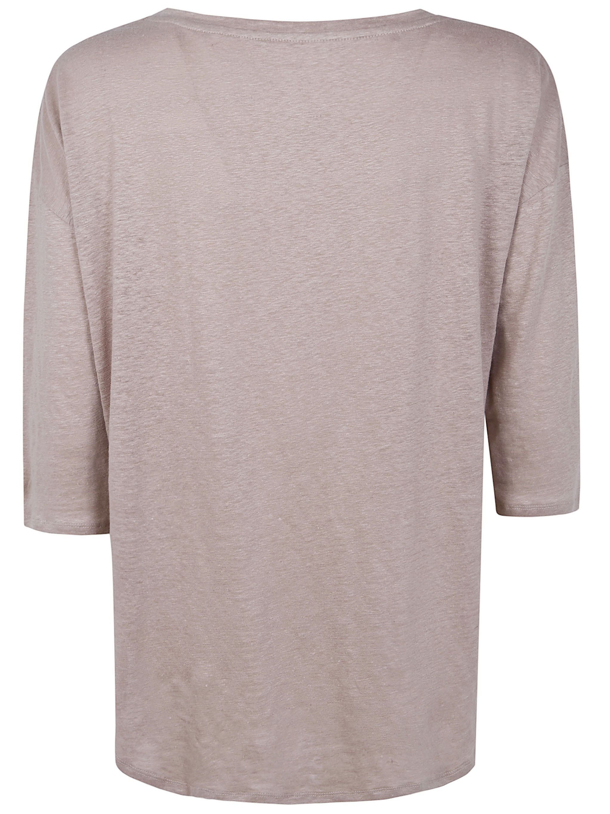 Majestic THREE QUARTER SLEEVE T-SHIRT Size L / US 10 / IT 46 - 2 Thumbnail