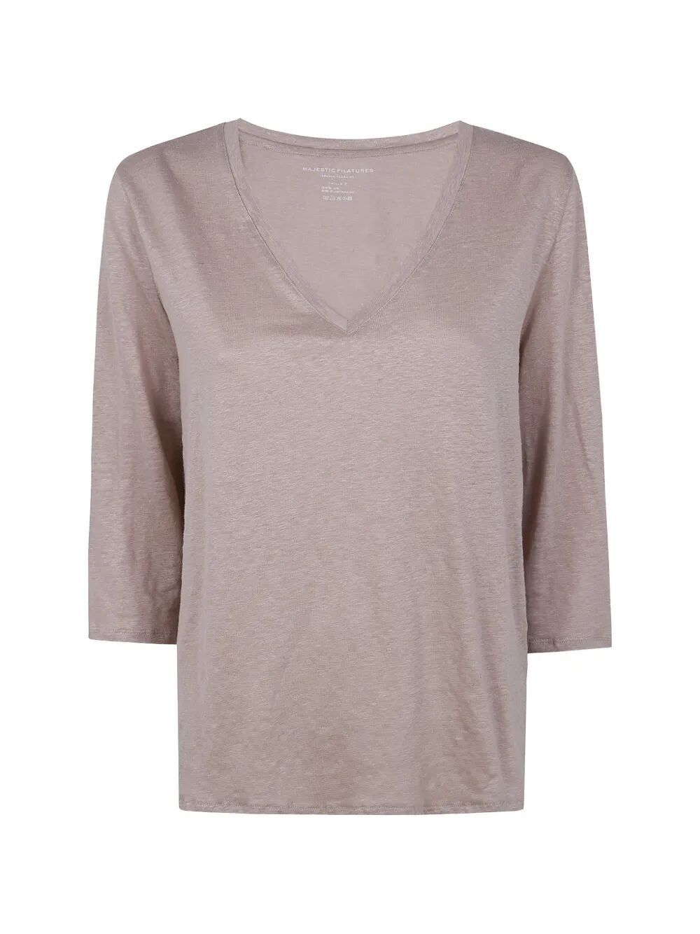 Majestic THREE QUARTER SLEEVE SHIRT Size XXL / US 16-18 / IT 52-54 - 4 Thumbnail