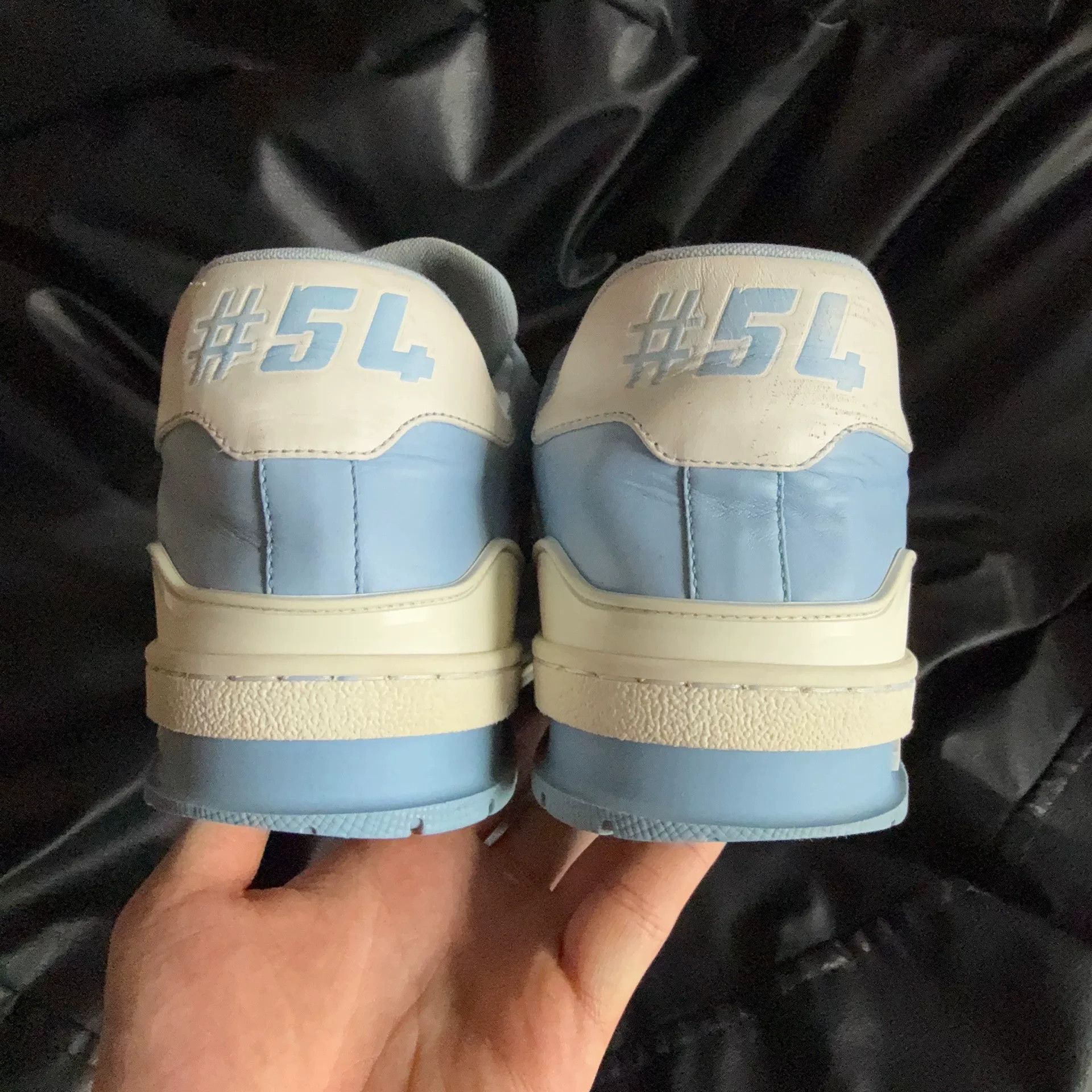 Louis Vuitton Louis Vuitton Training Blue Lowtop Sneakers 42 Men Size US 9 / EU 42 - 3 Thumbnail