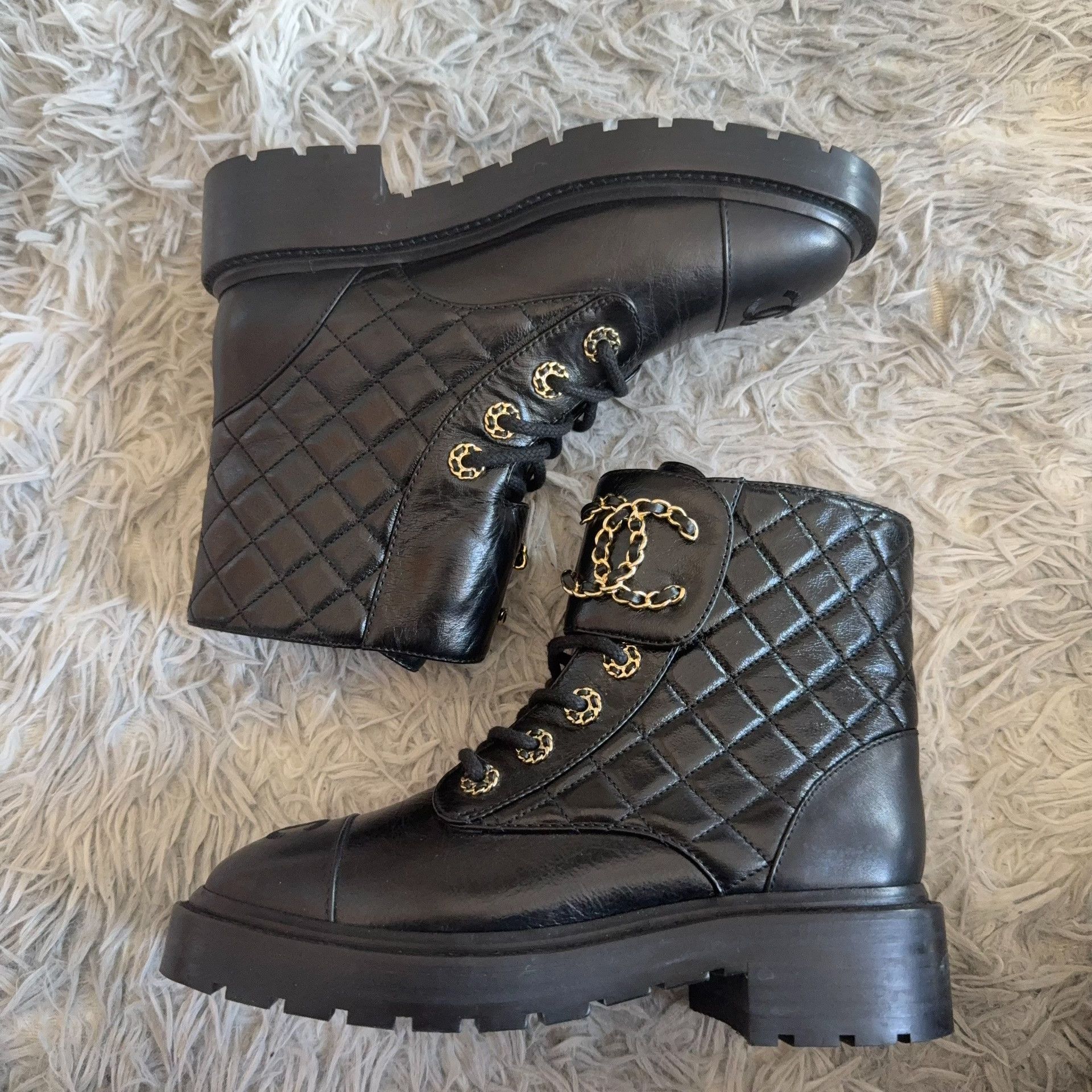 Chanel Chanel Boots 36 Women Size US 6 / IT 36 - 6 Thumbnail