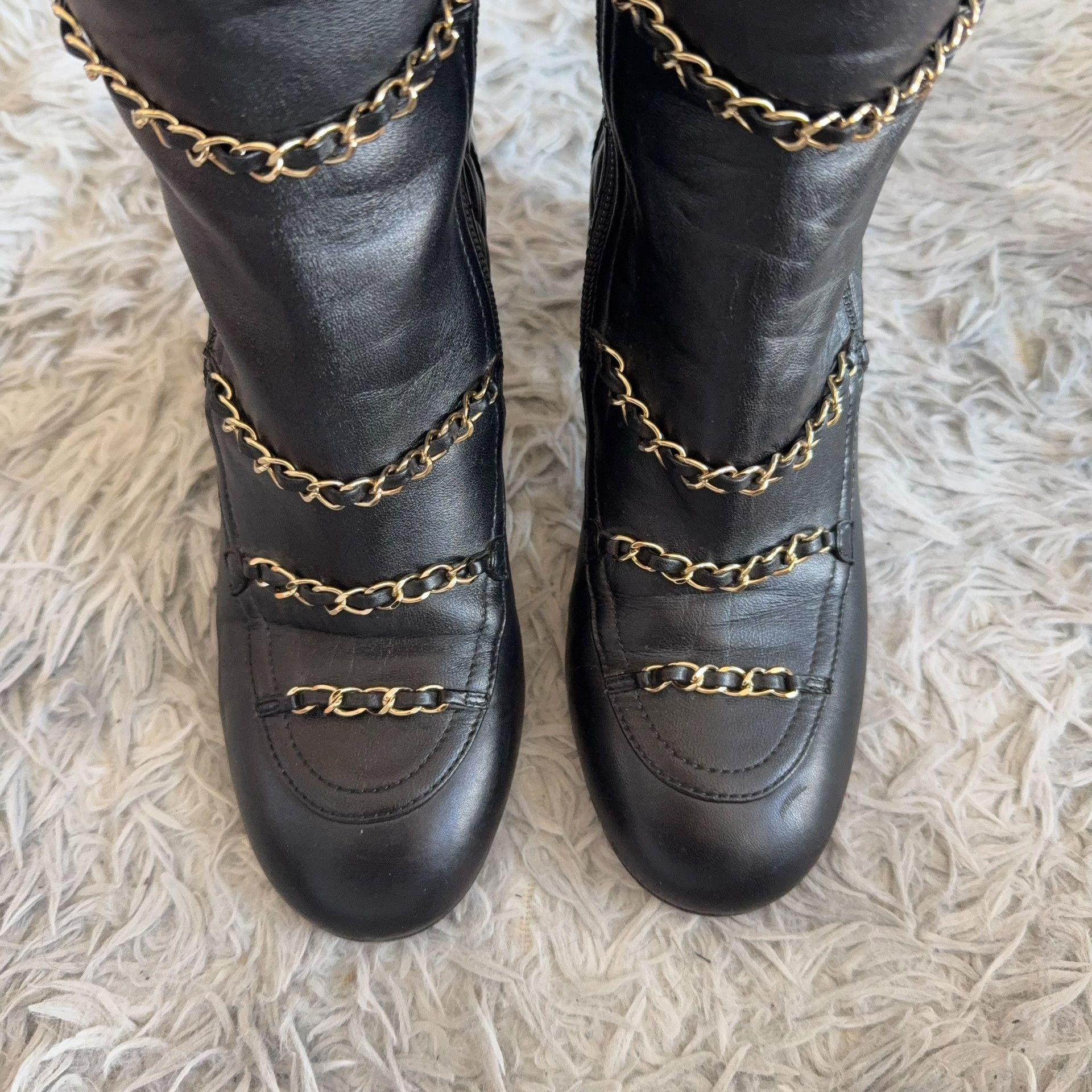Chanel Chanel Boots 37.5 Women Size US 6.5 / IT 36.5 - 2 Thumbnail