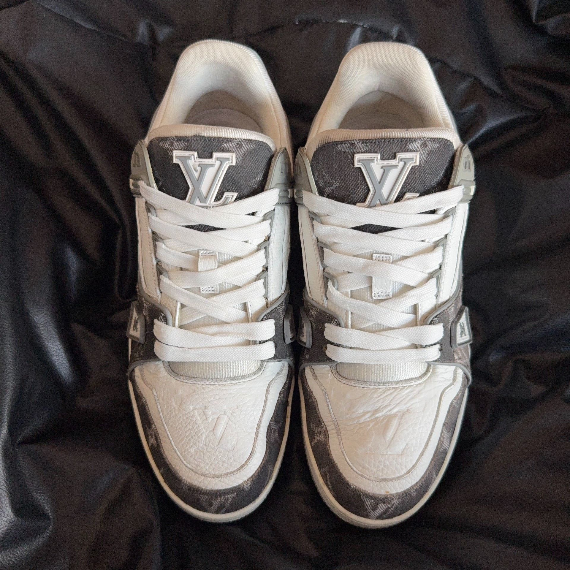 Louis Vuitton Louis Vuitton Training Denim White Lowtop Sneakers 41 Men Size US 8.5 / EU 41-42 - 2 Thumbnail