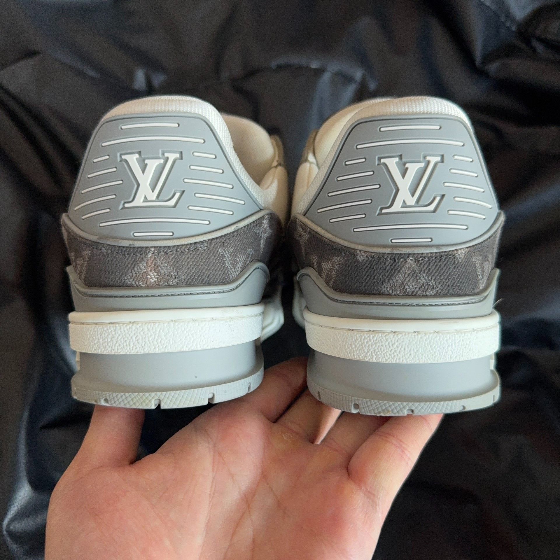 Louis Vuitton Louis Vuitton Training Denim White Lowtop Sneakers 41 Men Size US 8.5 / EU 41-42 - 6 Thumbnail
