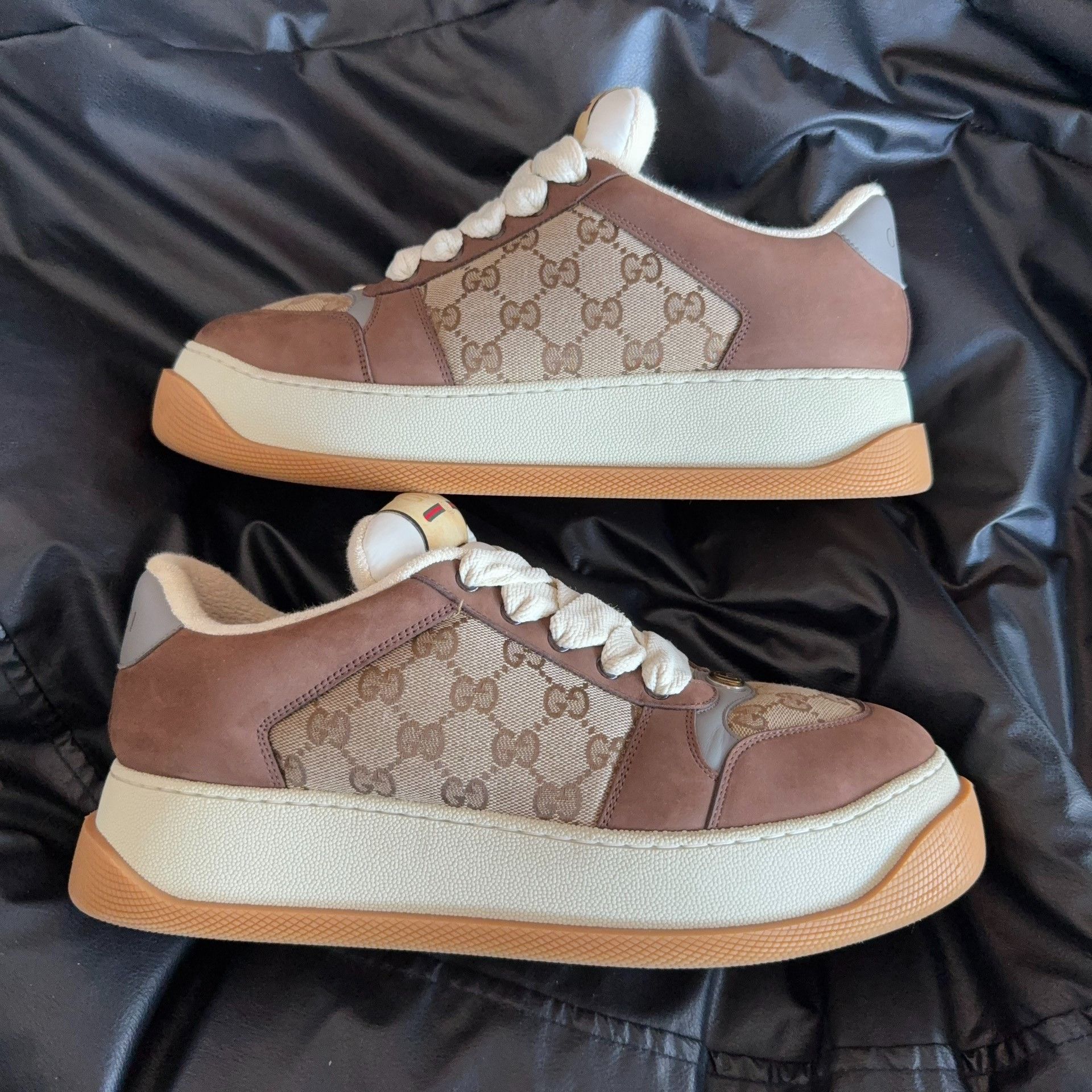 Gucci Gucci Brown Lowtop Sneakers 44 Men Size US 10.5 / EU 43-44 - 3 Thumbnail