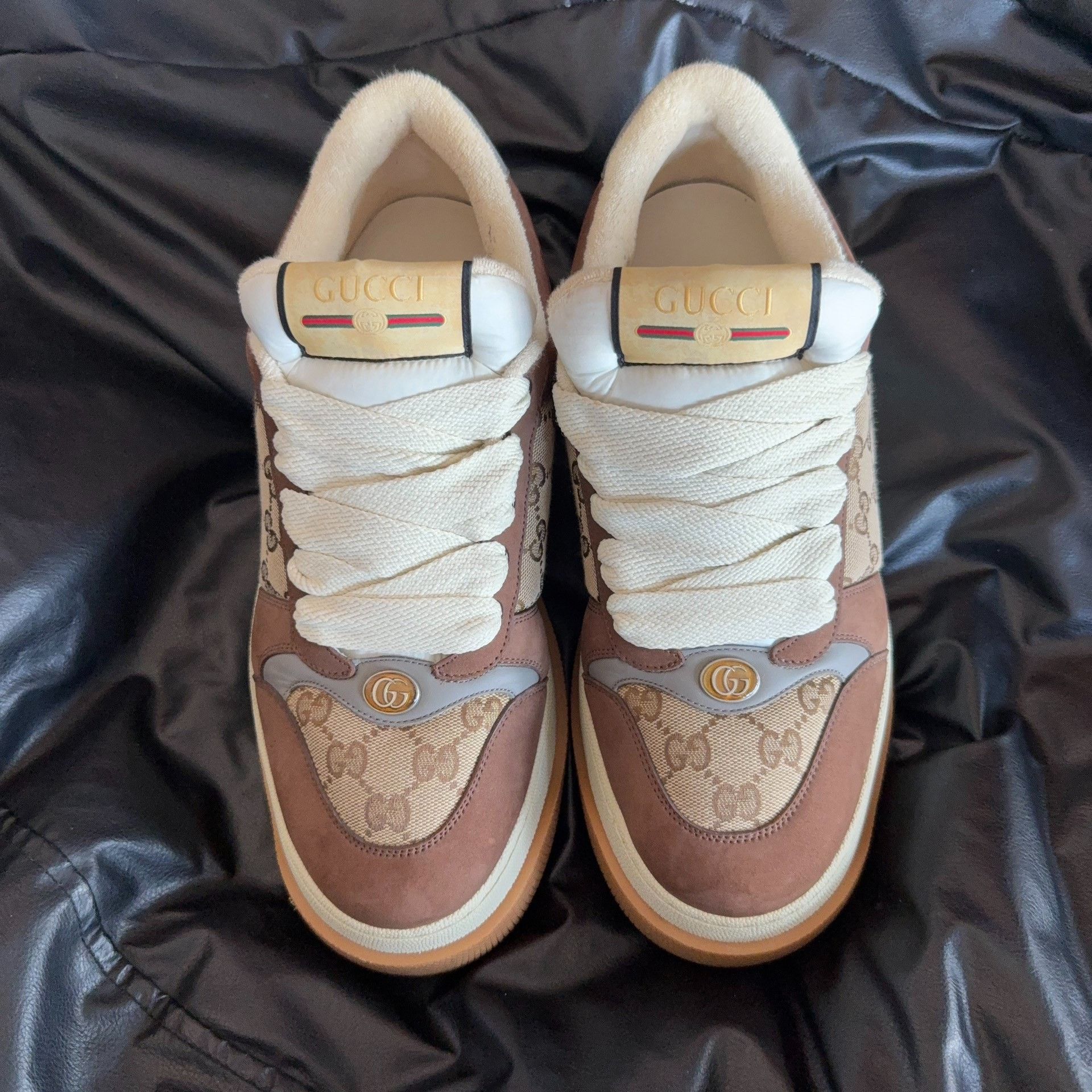 Gucci Gucci Brown Lowtop Sneakers 44 Men Size US 10.5 / EU 43-44 - 2 Thumbnail