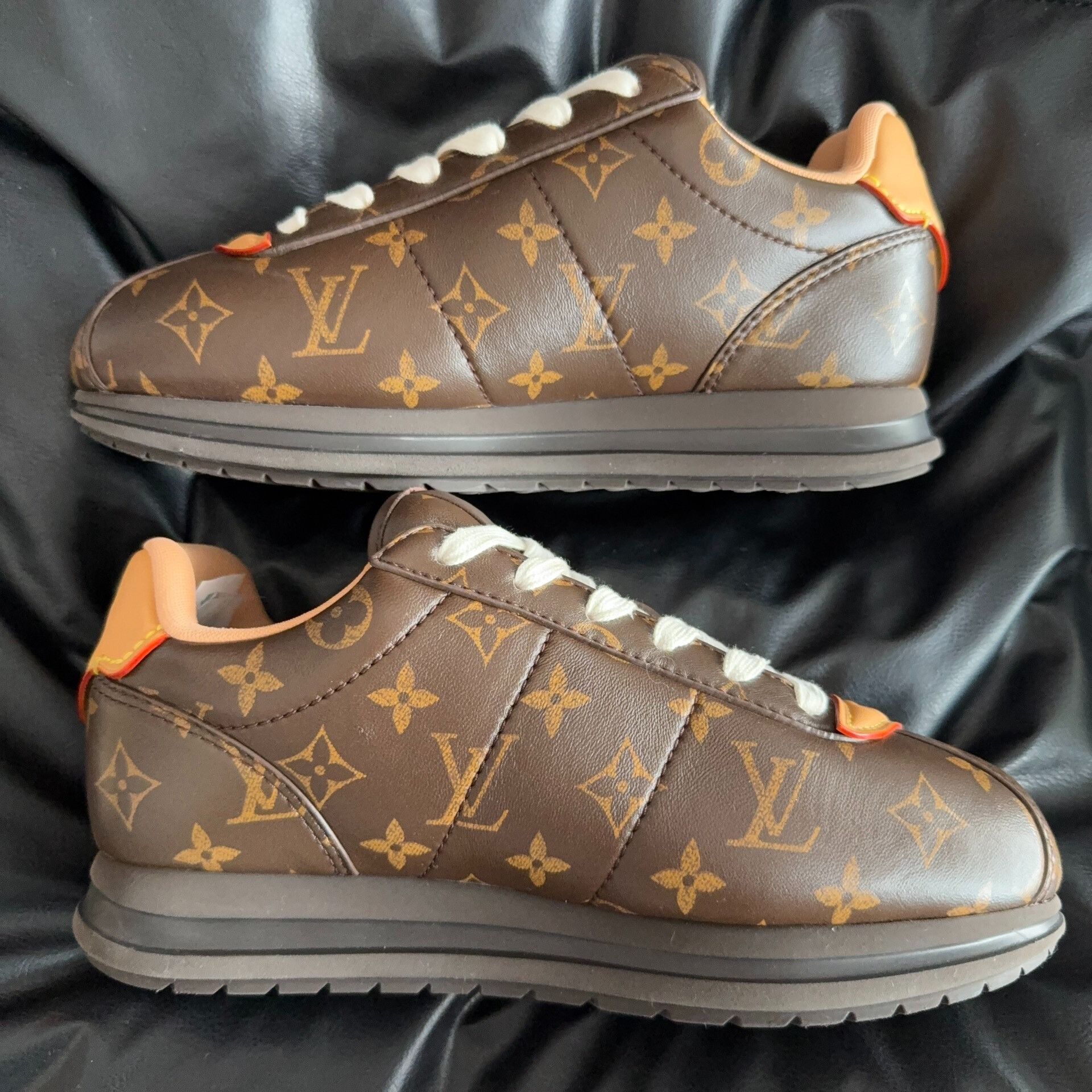 Louis Vuitton Louis Vuitton Brown Lowtop Sneakers 40 Men Size US 7.5 / EU 40-41 - 4 Thumbnail