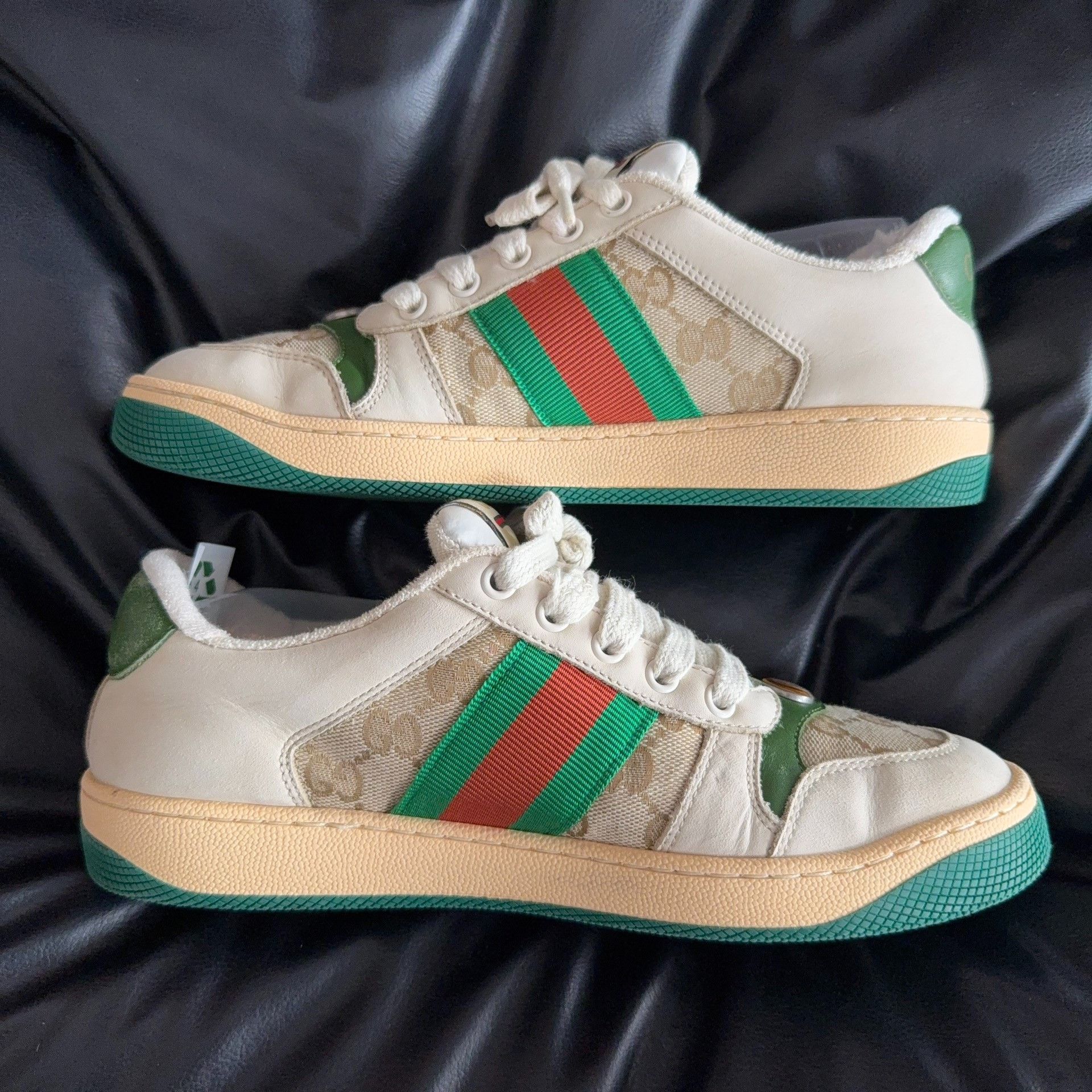 Gucci Gucci Lowtop Sneakers 37.5 Women Size US 6.5 / IT 36.5 - 4 Thumbnail