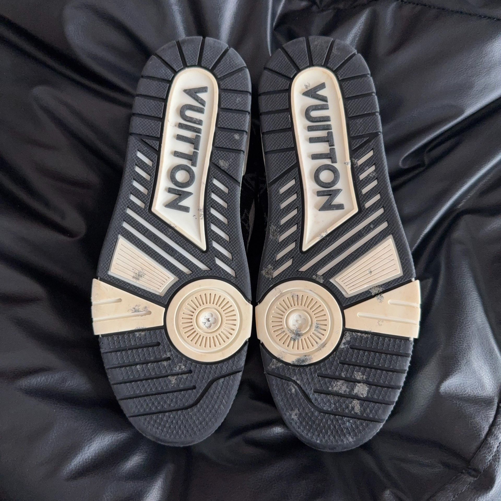 Louis Vuitton Louis Vuitton Training Denim Black Lowtop Sneakers 40.5 Men Size US 8 / EU 41 - 5 Thumbnail