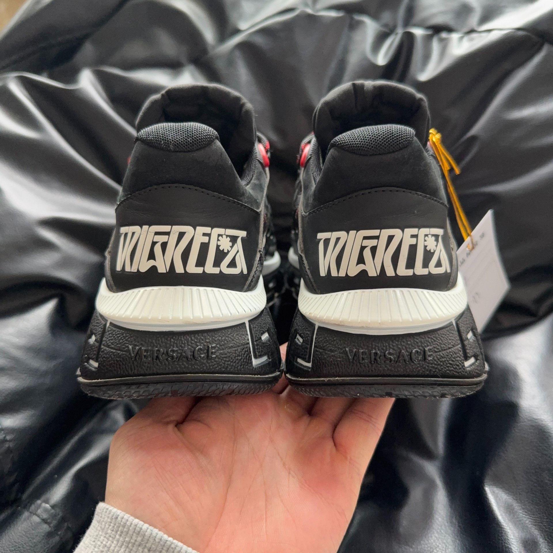 Versace Versace Black Lowtop Sneakers 39 Women Size US 8.5 / IT 38.5 - 5 Thumbnail