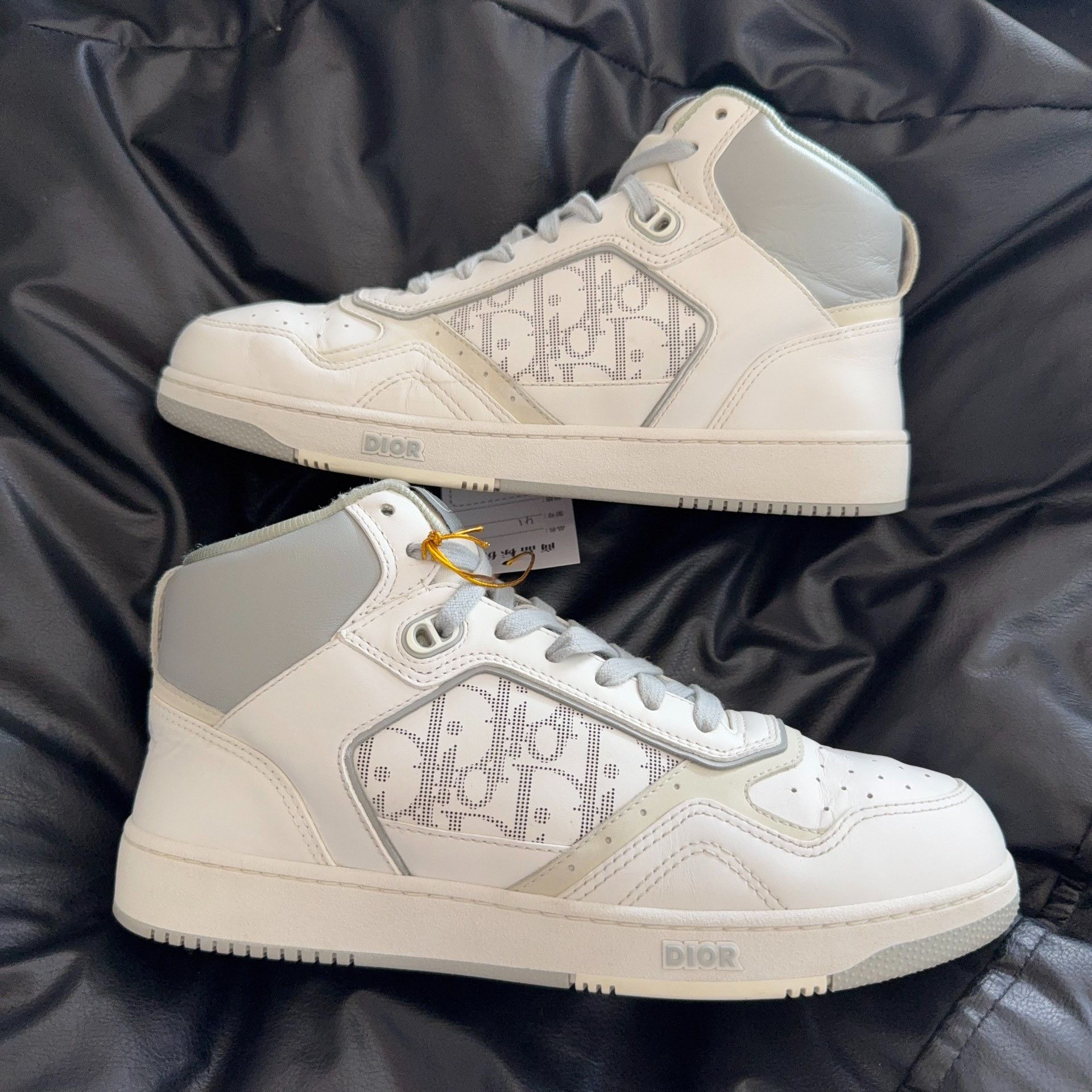 Dior Dior White Hitop Sneakers 41 Men Size US 8.5 / EU 41-42 - 3 Thumbnail