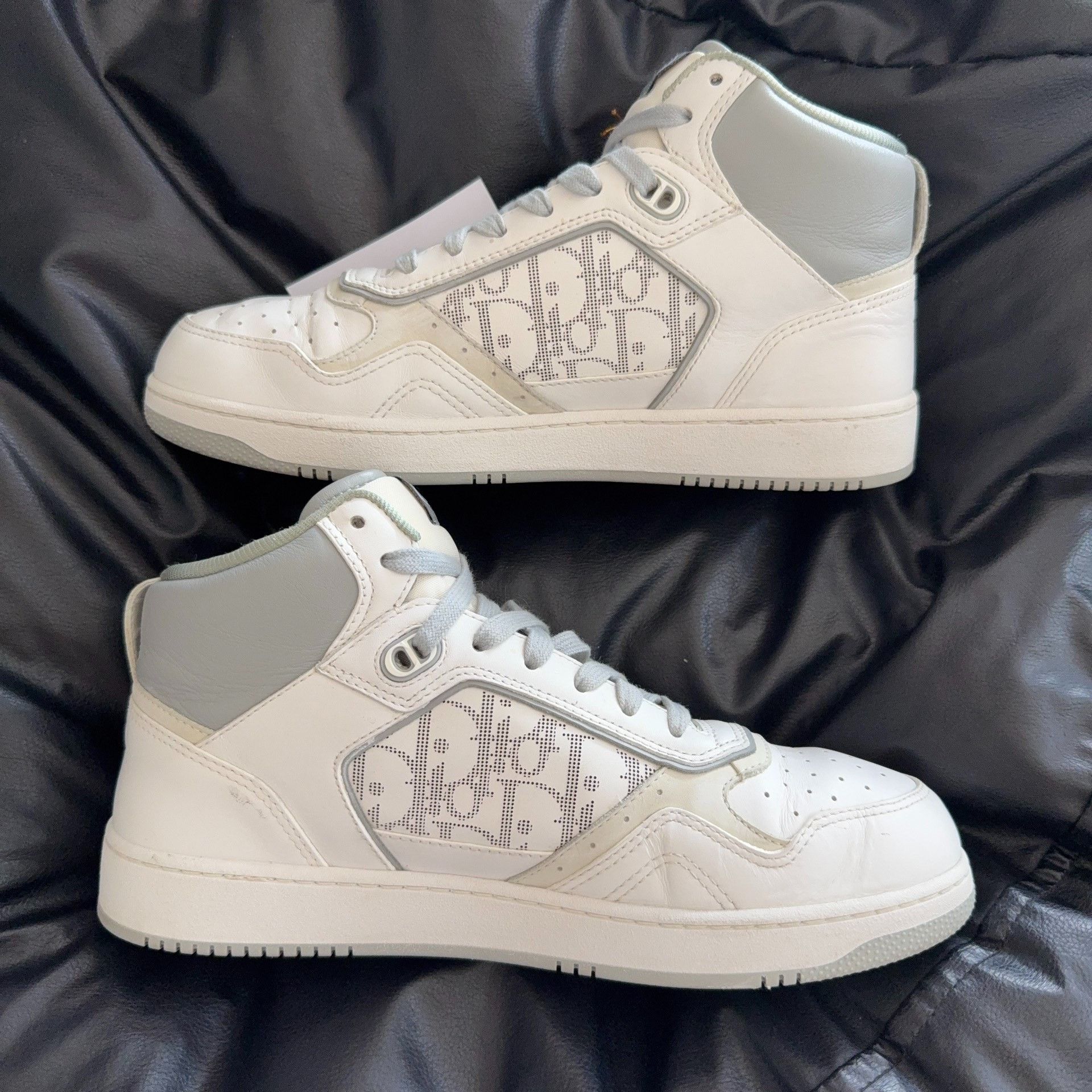 Dior Dior White Hitop Sneakers 41 Men Size US 8.5 / EU 41-42 - 4 Thumbnail
