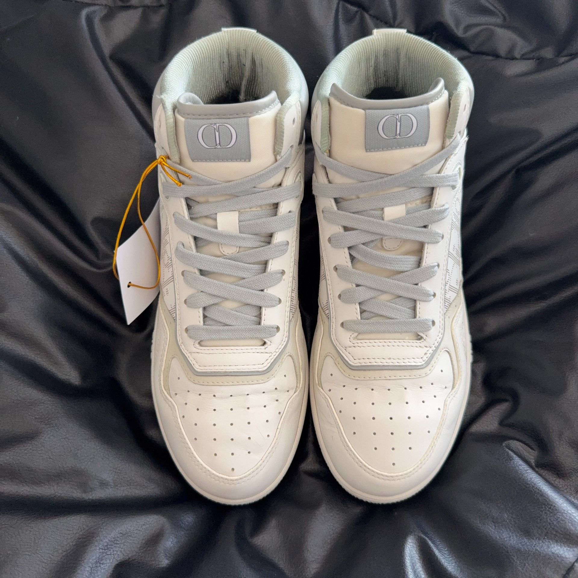 Dior Dior White Hitop Sneakers 41 Men Size US 8.5 / EU 41-42 - 2 Thumbnail