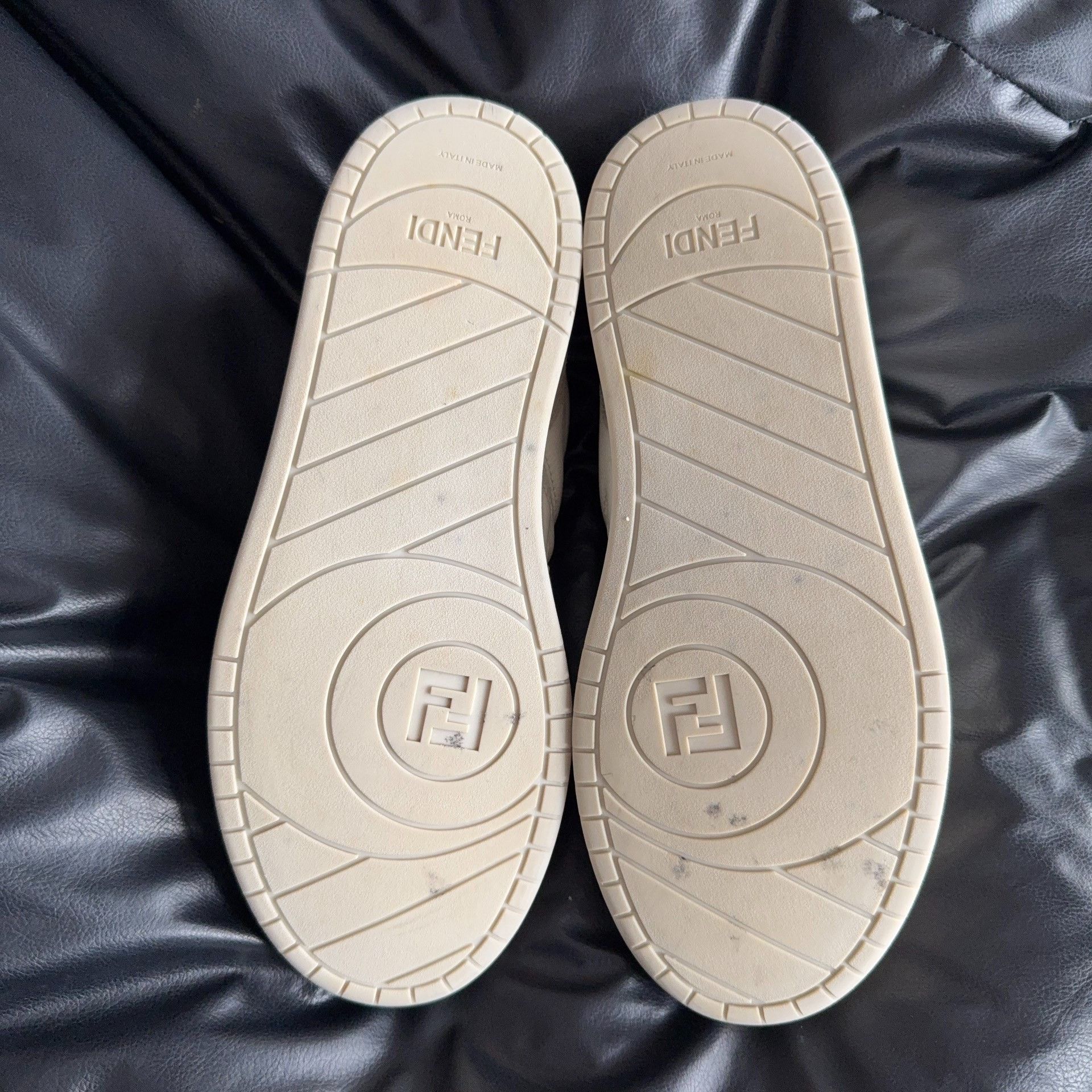 Fendi Fendi Leather White Lowtop Sneakers 43 Men Size US 10 / EU 43 - 5 Thumbnail