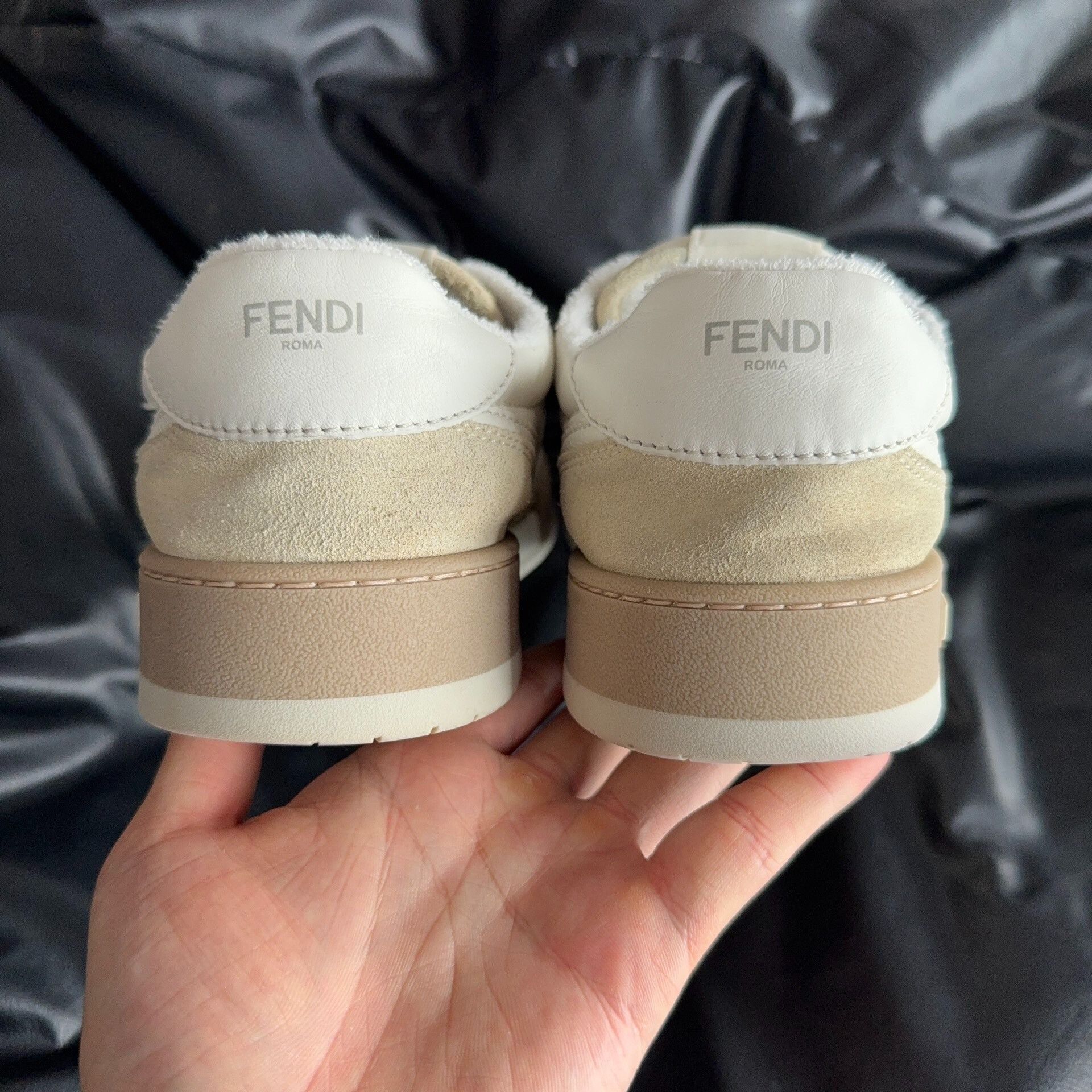 Fendi Fendi Leather White Lowtop Sneakers 43 Men Size US 10 / EU 43 - 6 Thumbnail