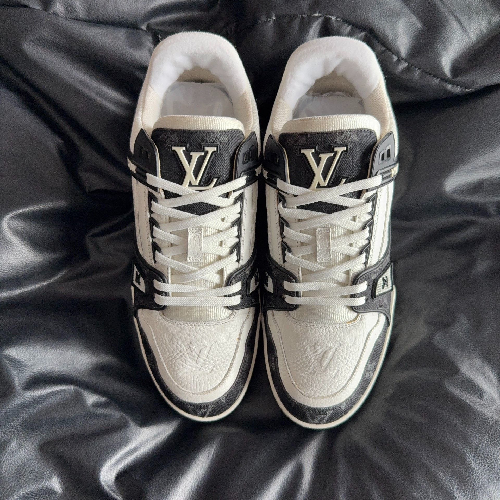 Louis Vuitton Louis Vuitton Training Denim Black Lowtop Sneakers 40 Men Size US 7.5 / EU 40-41 - 2 Thumbnail
